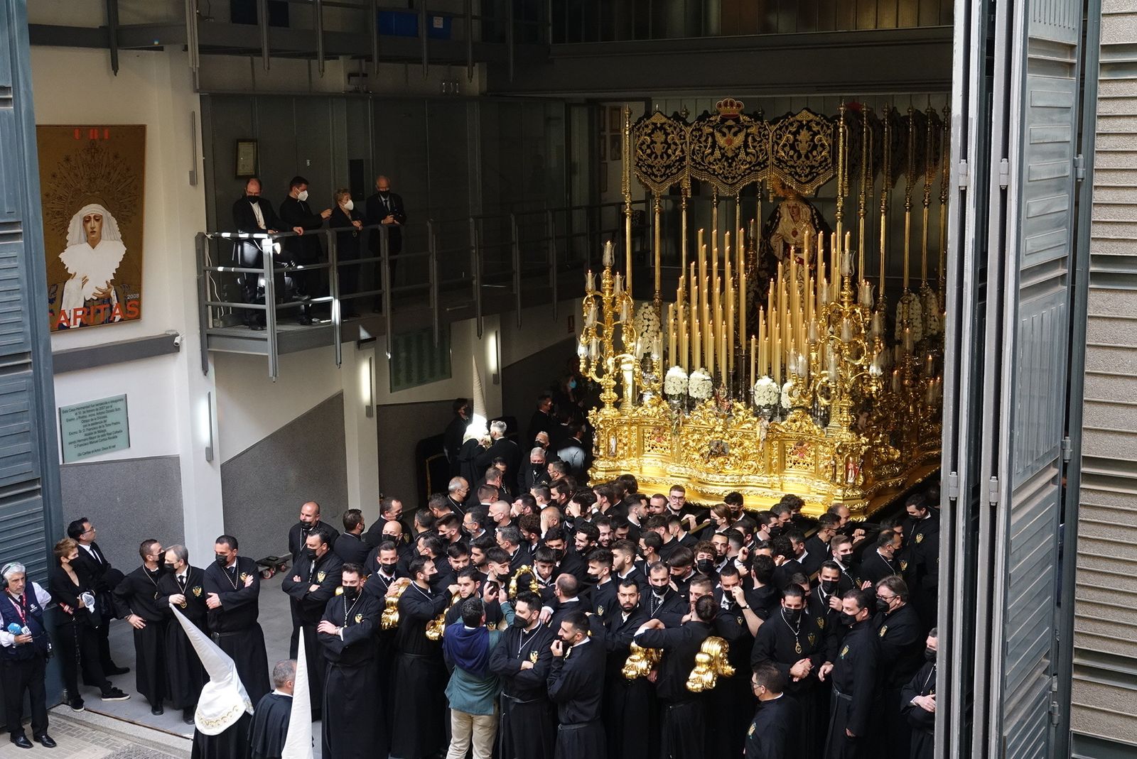 Las fotos de la cofradía del Amor, en el Viernes Santo de Málaga
