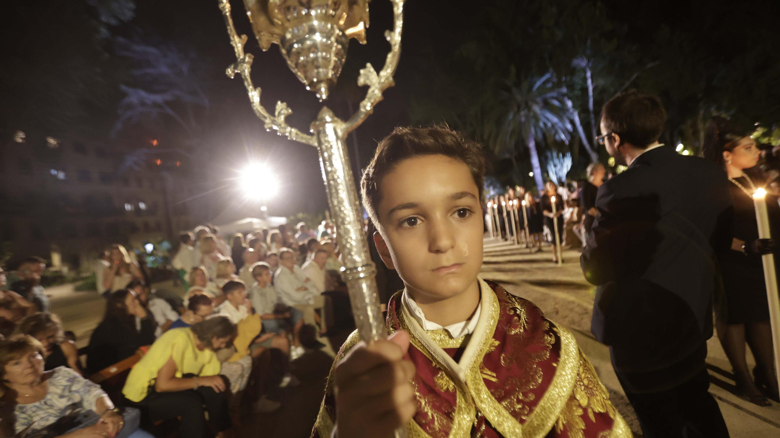 La Magna Mariana de Algeciras por el Parque María Cristina, en imágenes