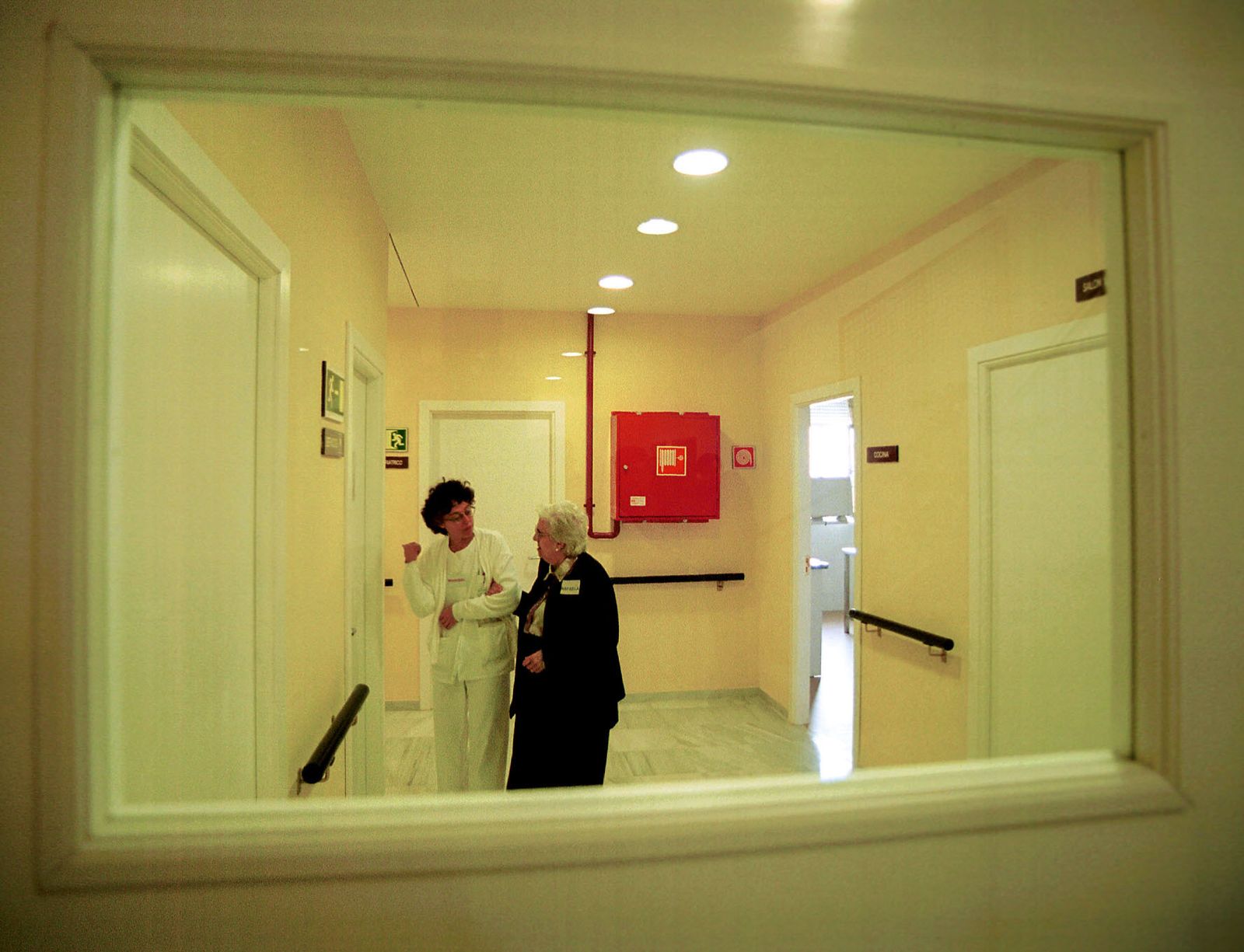 Una imagen de archivo de la residencia de mayores San Ramón, de la Diputación, en el complejo de Miraflores.