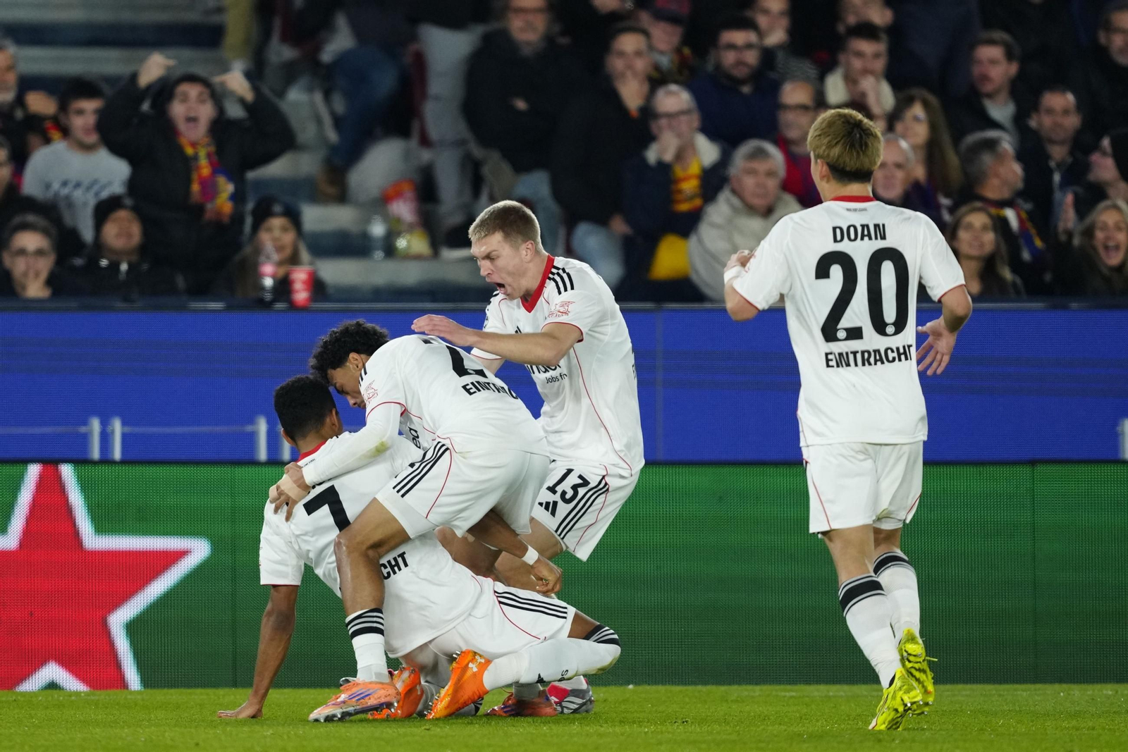 Las fotos del Barcelona-Eintracht Frankfurt