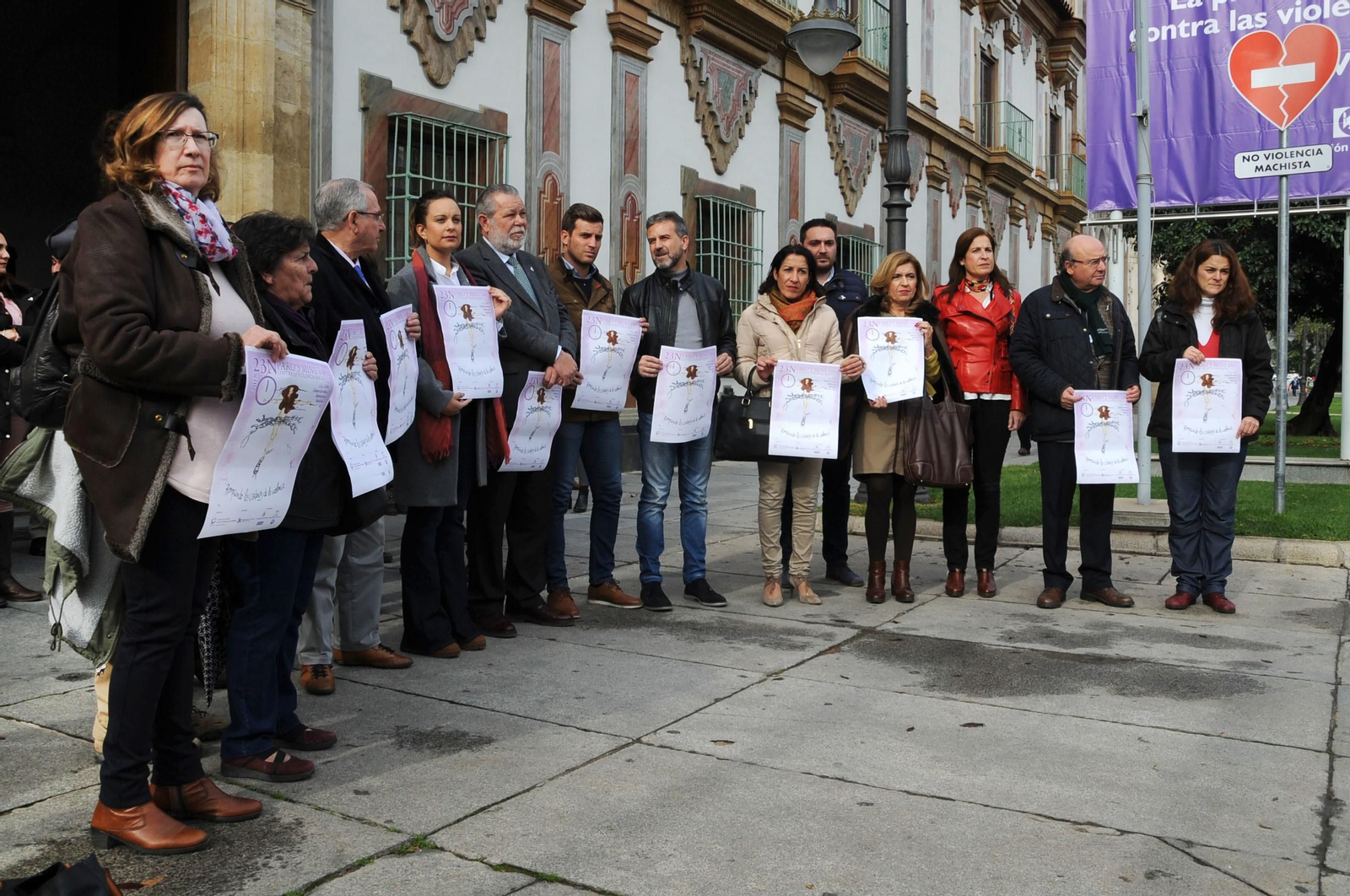 Las concentraciones institucionales contra la violencia de género