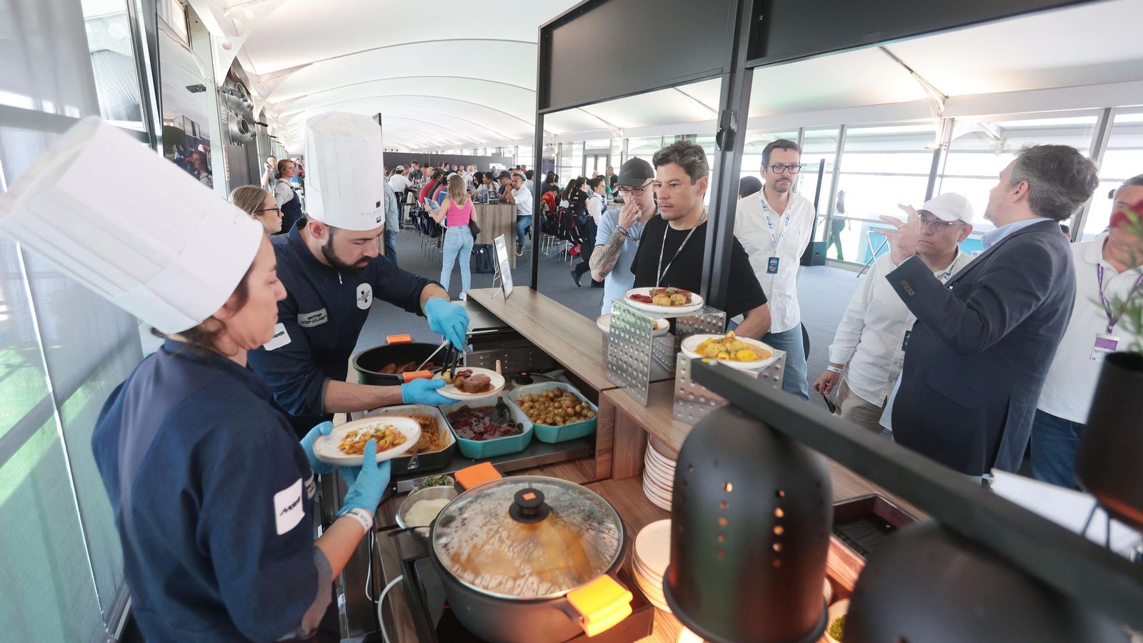 La cocina de LU en el Gran Premio de Jerez