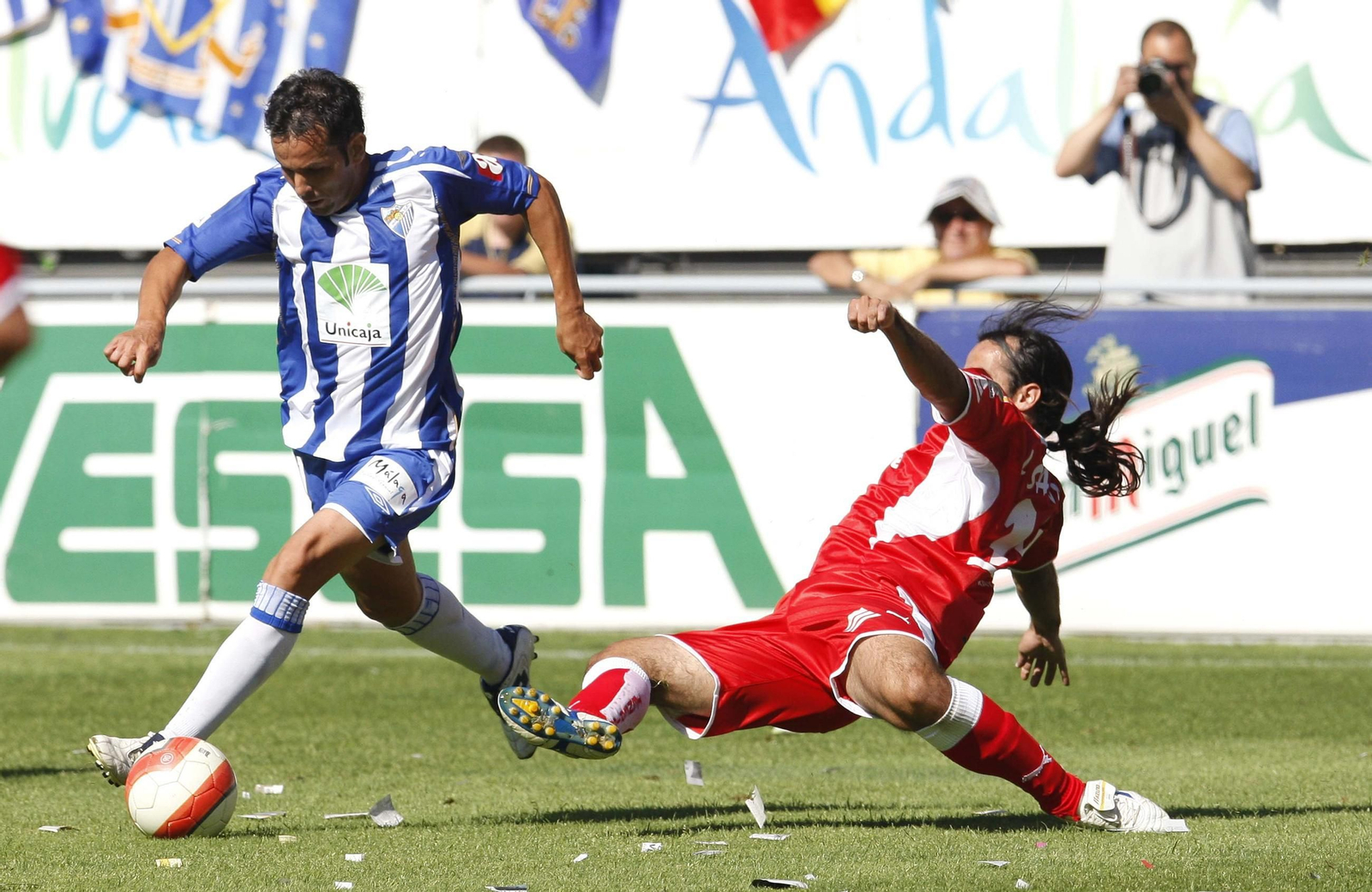 Las fotos del último ascenso del Málaga CF a Primera División