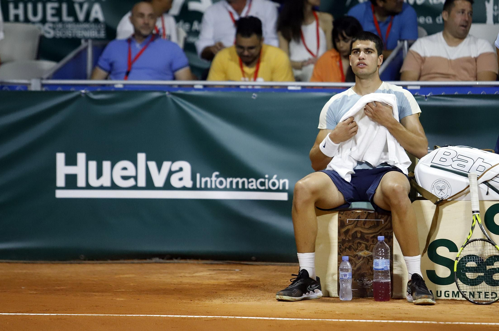 Copa del Rey de Tenis. Semifinal entre Carlos Alcaraz y Pablo Andújar
