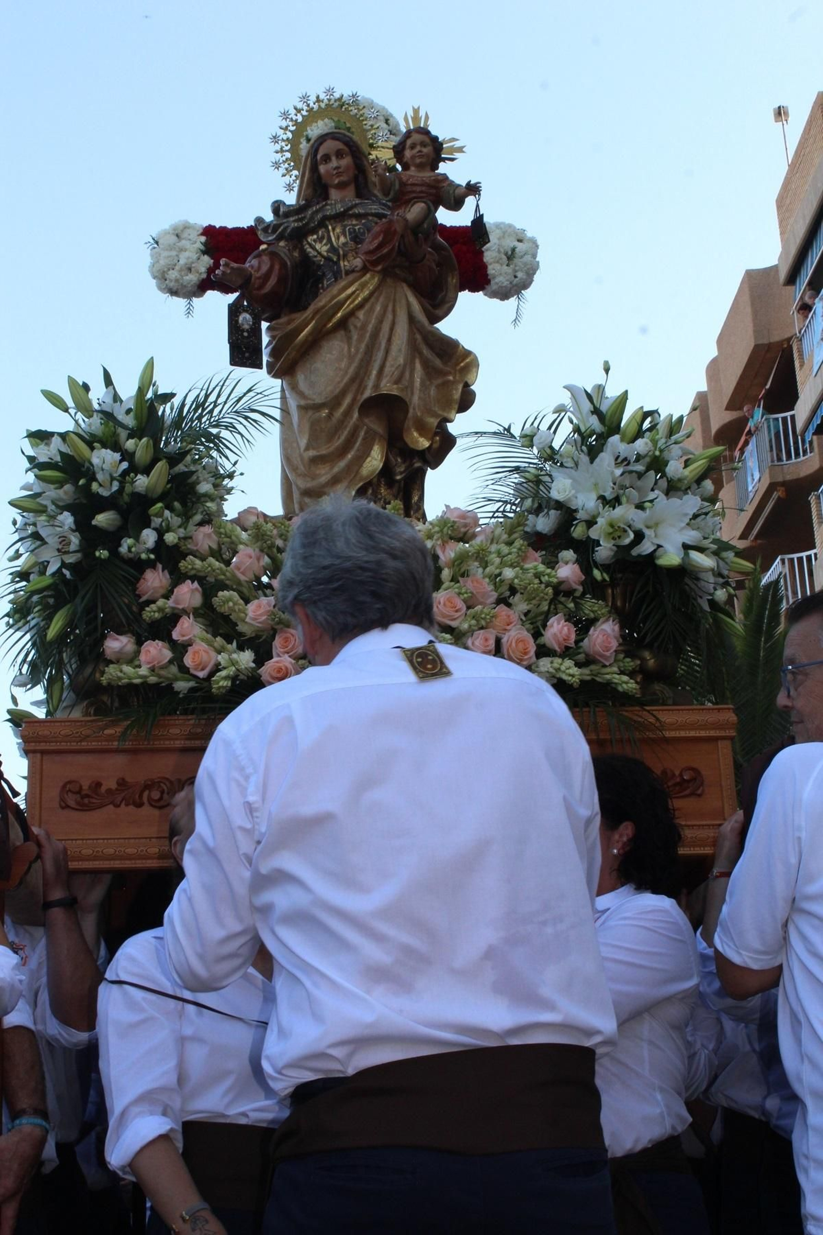 Imágenes de la procesión de la Virgen del Carmen en Garrucha
