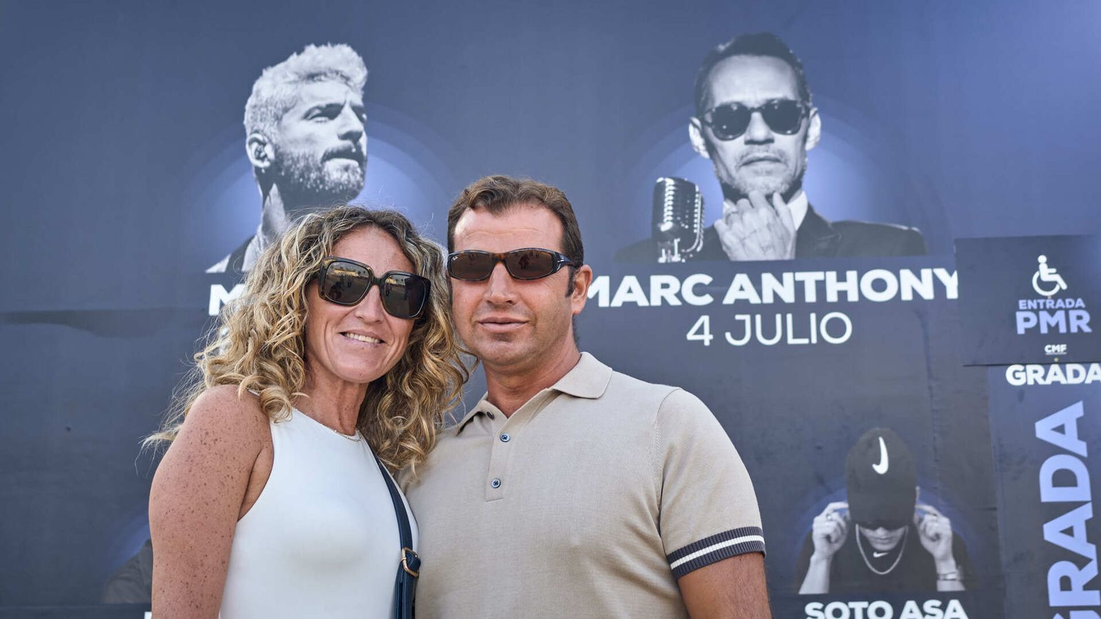 Concierto de Marc Anthony en el CMF deChiclana