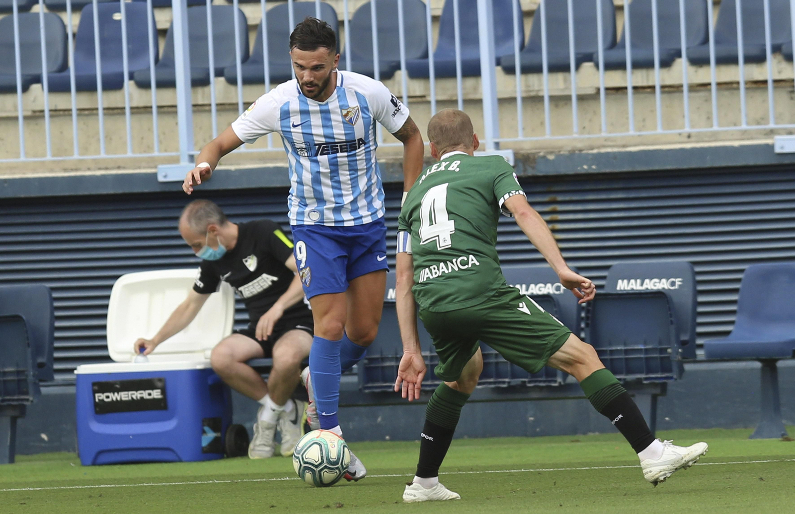 Las fotos del Málaga CF-Dépor