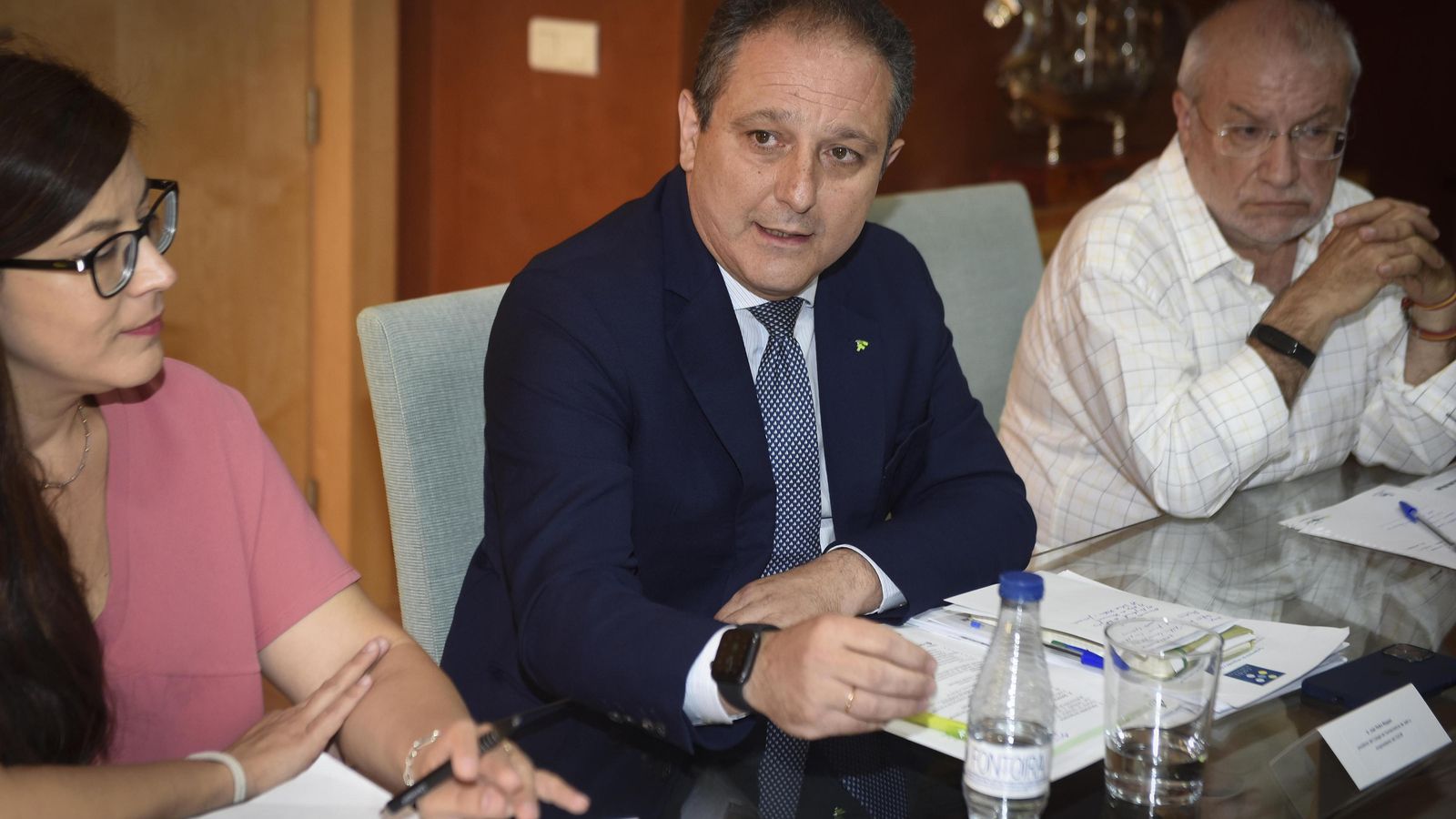 Juan Pedro Rísquez, presidente del Colegio de Farmacéuticos de Jaén Juan Pedro Rísquez, presidente del Colegio de Farmacéuticos de Jaén