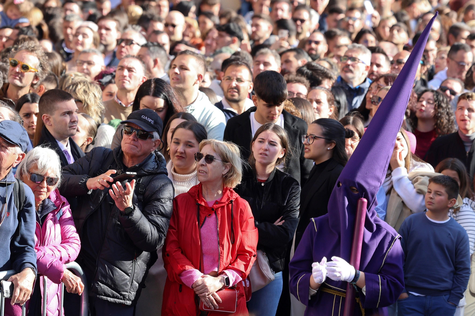 El Rocío en el Martes Santo de Málaga, en fotos
