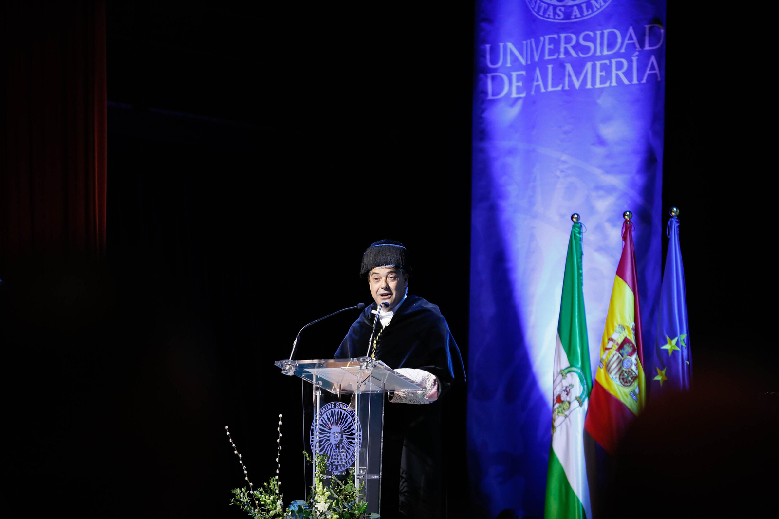 Las imágenes de la Investidura de José Céspedes como rector de la UAL