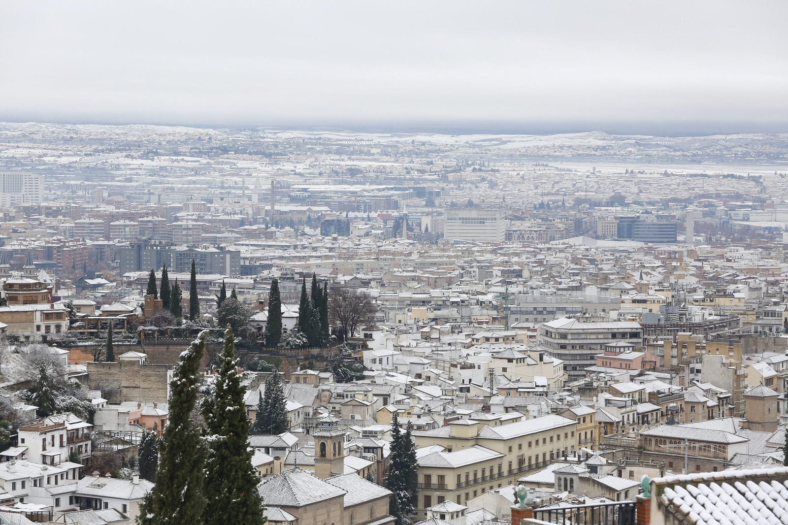 Una nevada como regalo de Reyes