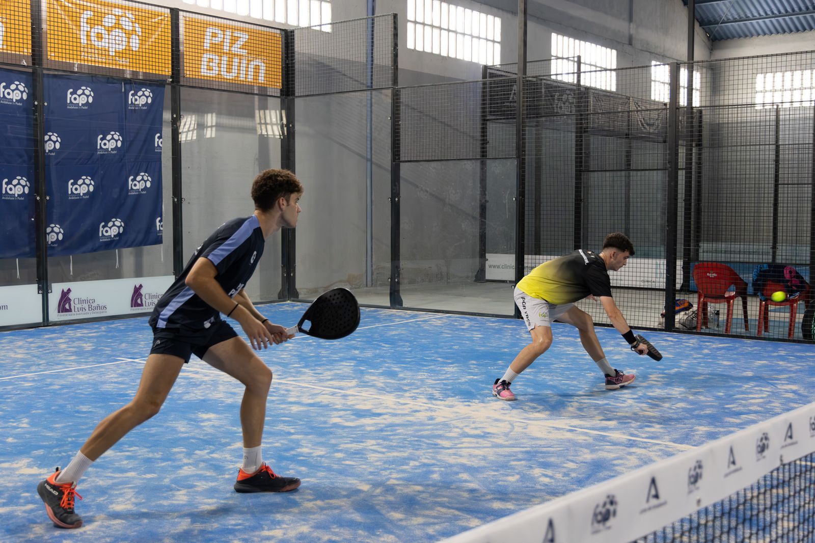 Las finales y la entrega de premios del Campeonato de Andalucía de pádel, en imágenes