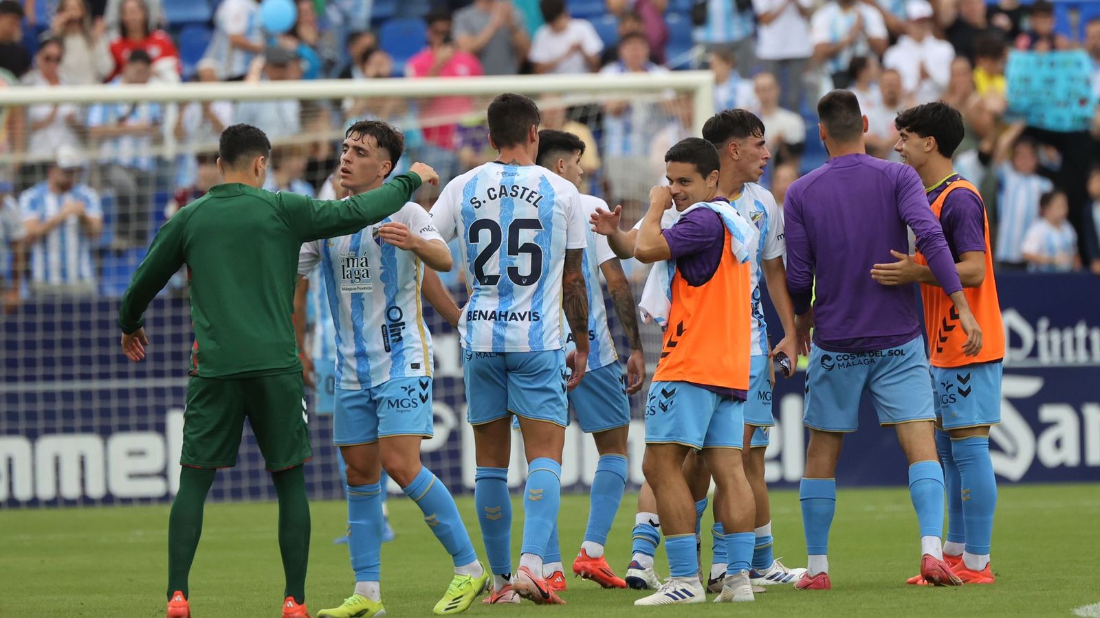El Málaga CF - Eibar, en fotos