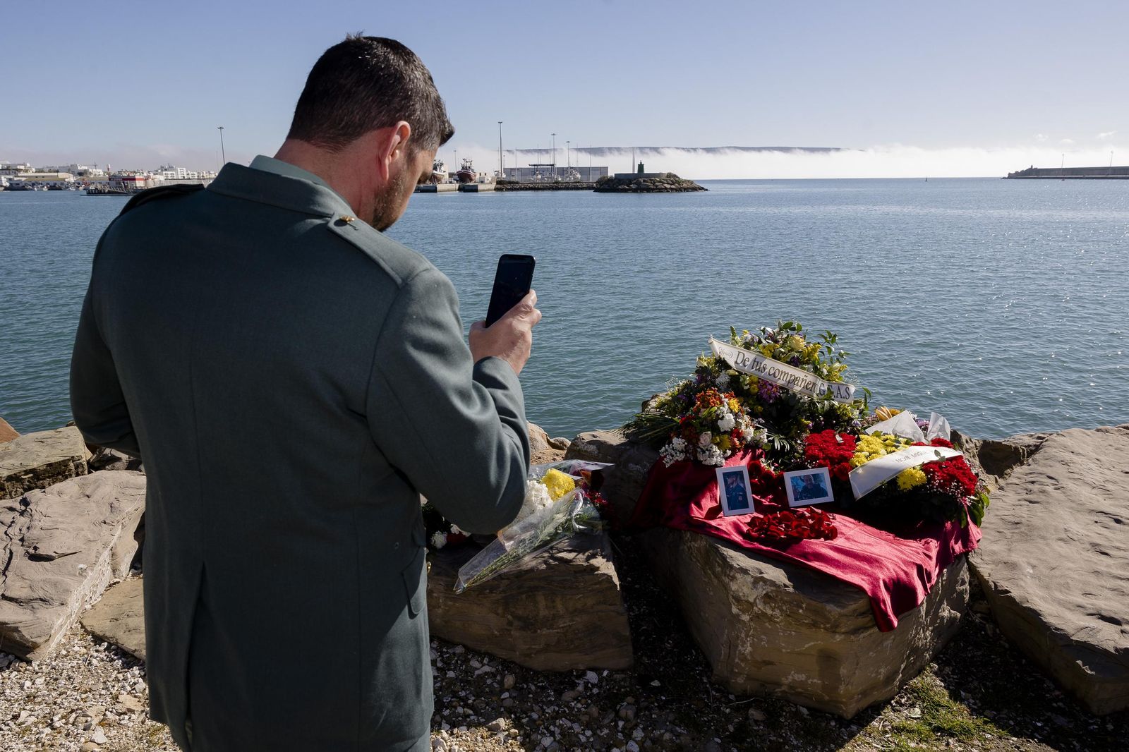 Todas las imágenes del homenaje homenaje a los dos guardias civiles que murieron arrollados por una narcolancha