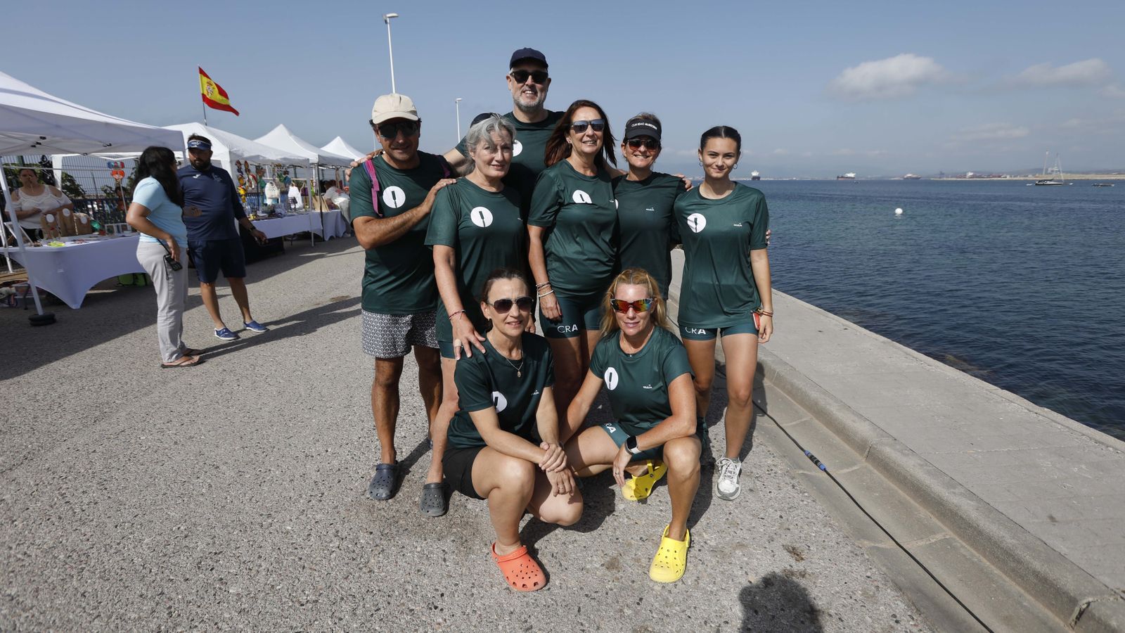 Las fotos de la segunda jornada del Campeonato de España de remo en banco fijo LLaut de La Línea