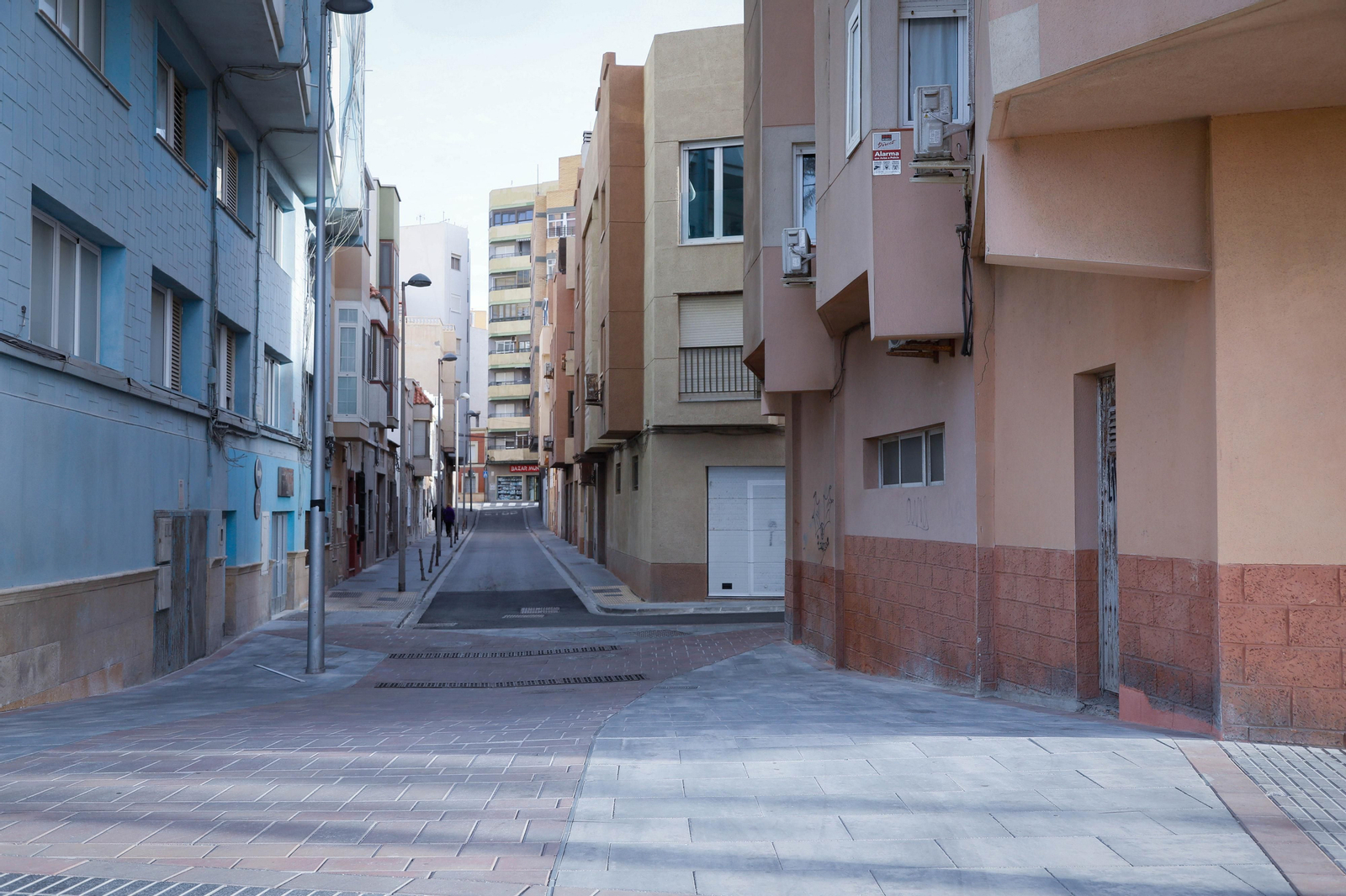 Imágenes de las calles en obras