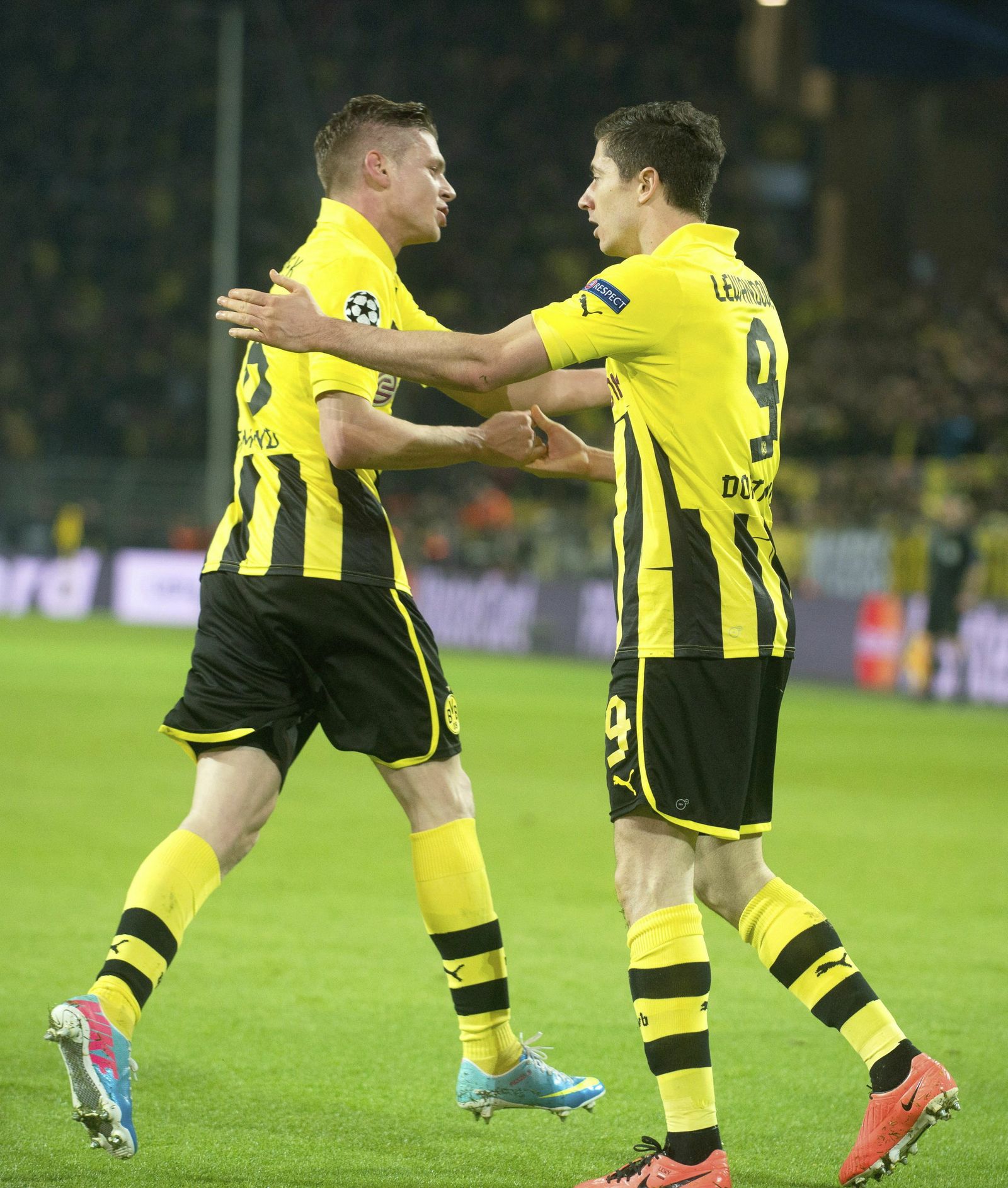 Las fotos del Borussia Dortmund-Málaga CF.