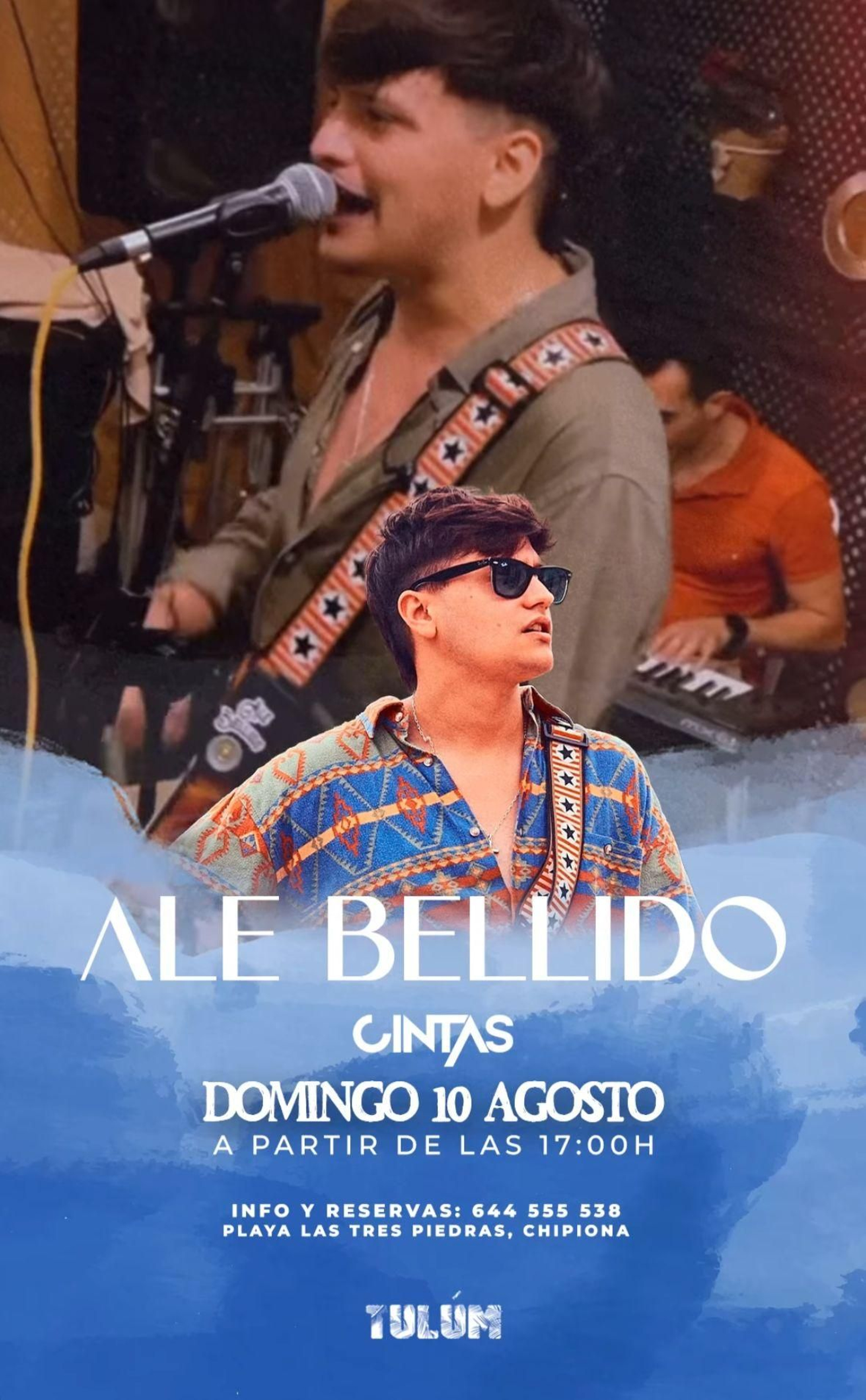 Ale Bellido, en Tulúm. Chipiona.