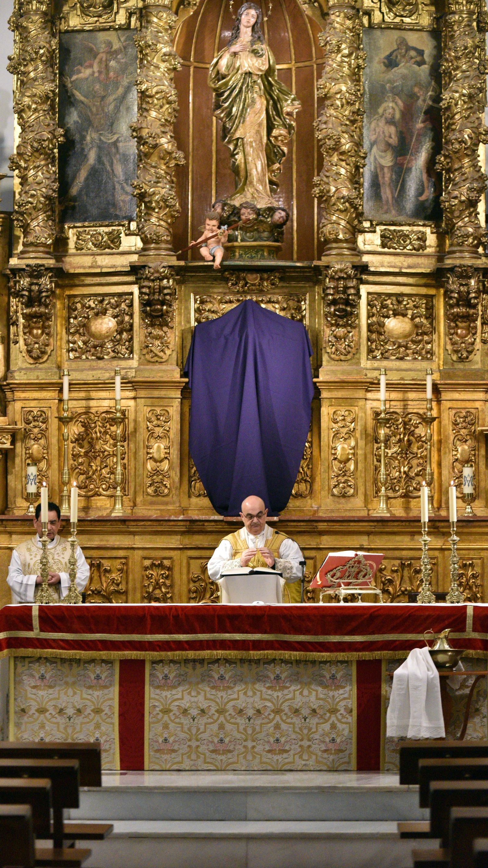 Misa de Jueves Santo en La Línea