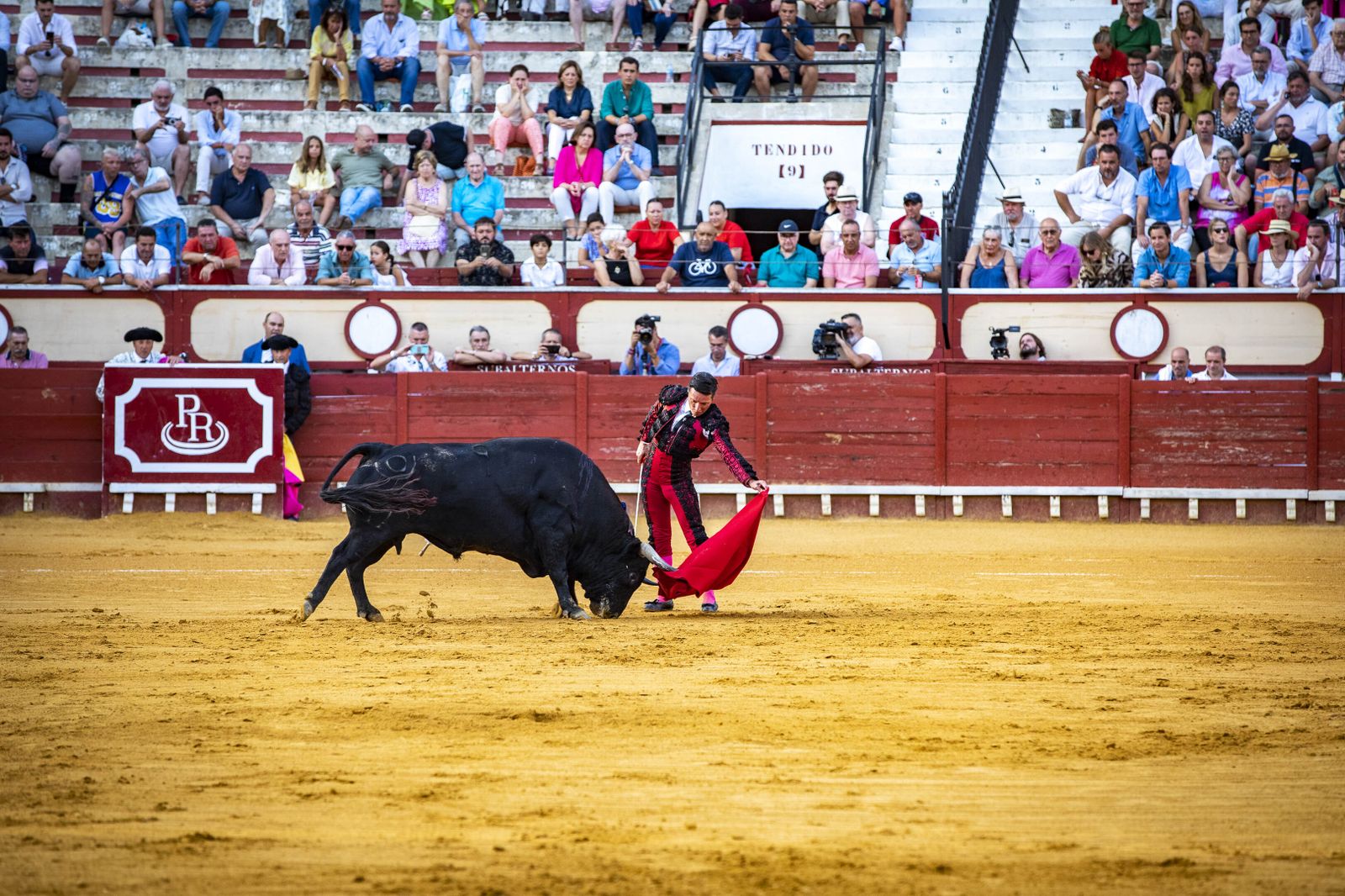 Diego Urdiales, Sebastián Castella y Daniel Luque, en la plaza de toros de El Puerto