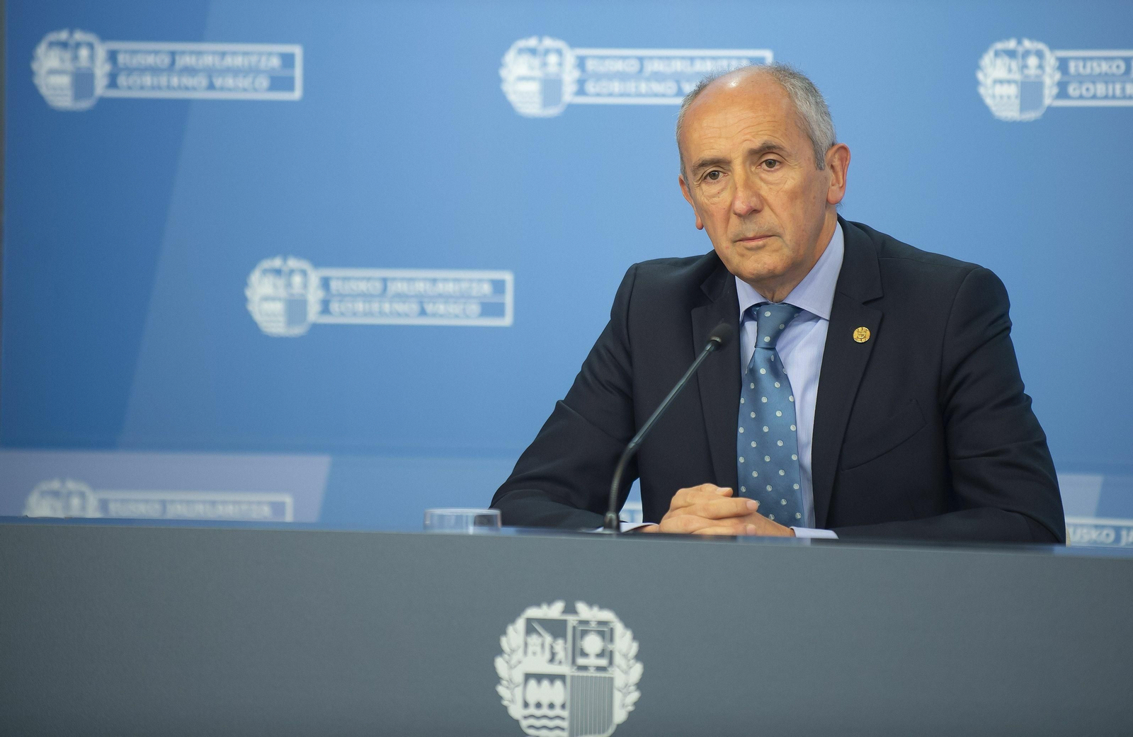 Josu Erkoreka, portavoz del Gobierno Vasco.