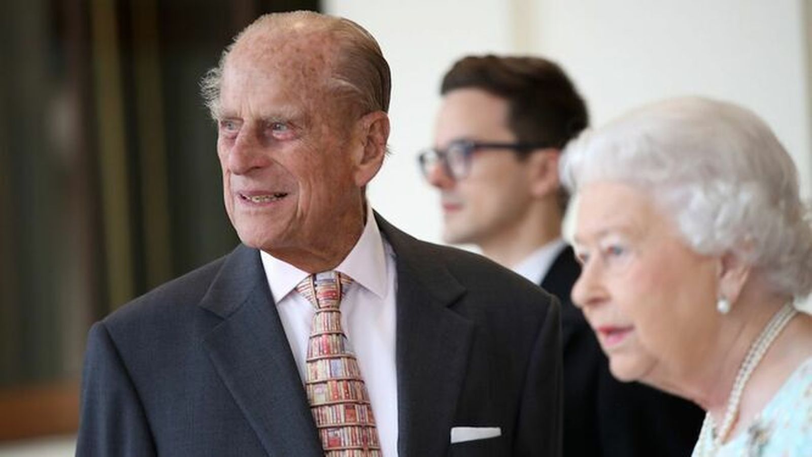 Felipe de Edimburgo y su esposa, Isabel II