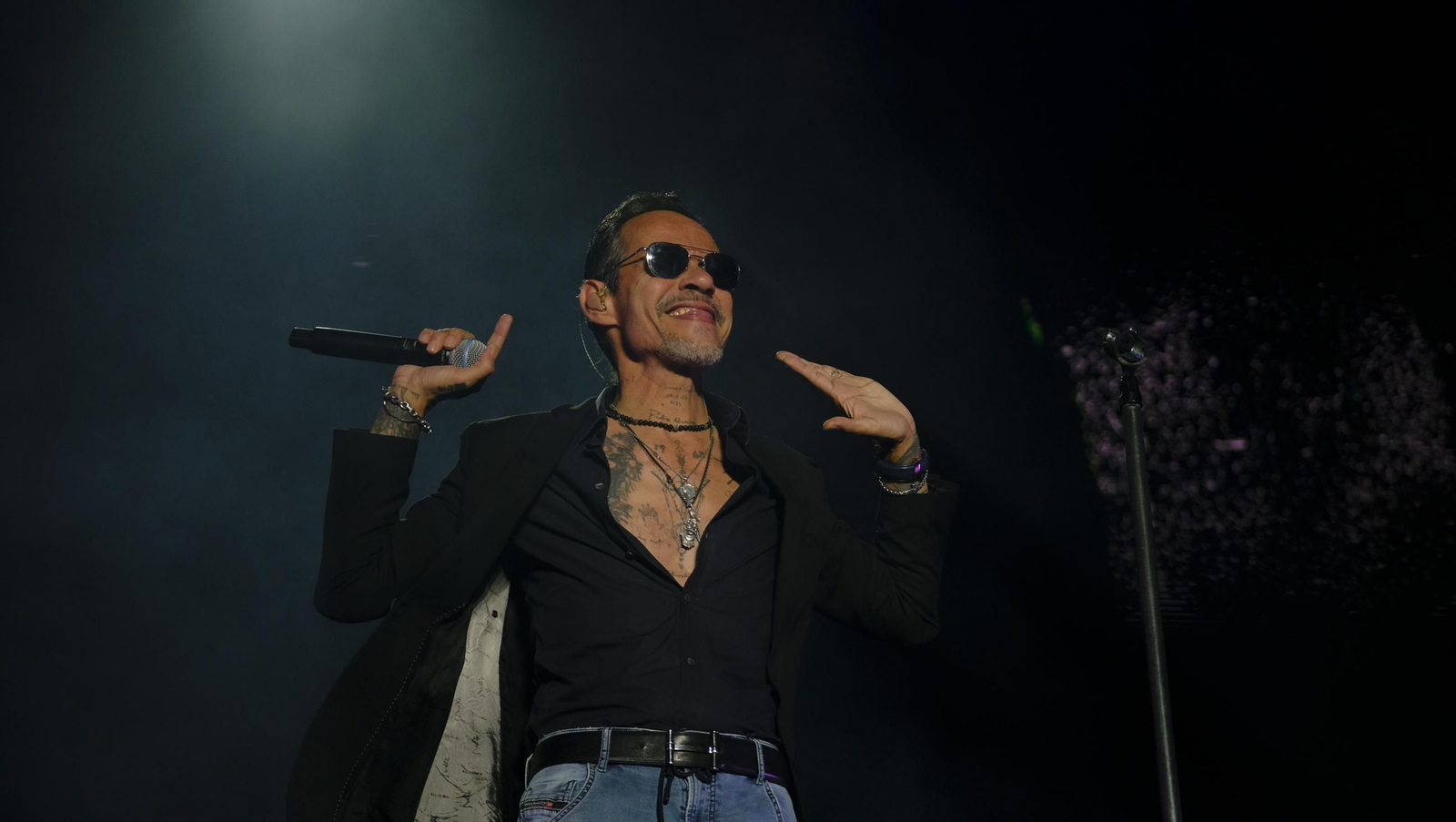 Concierto de Marc Anthony en Roquetas, en imágenes