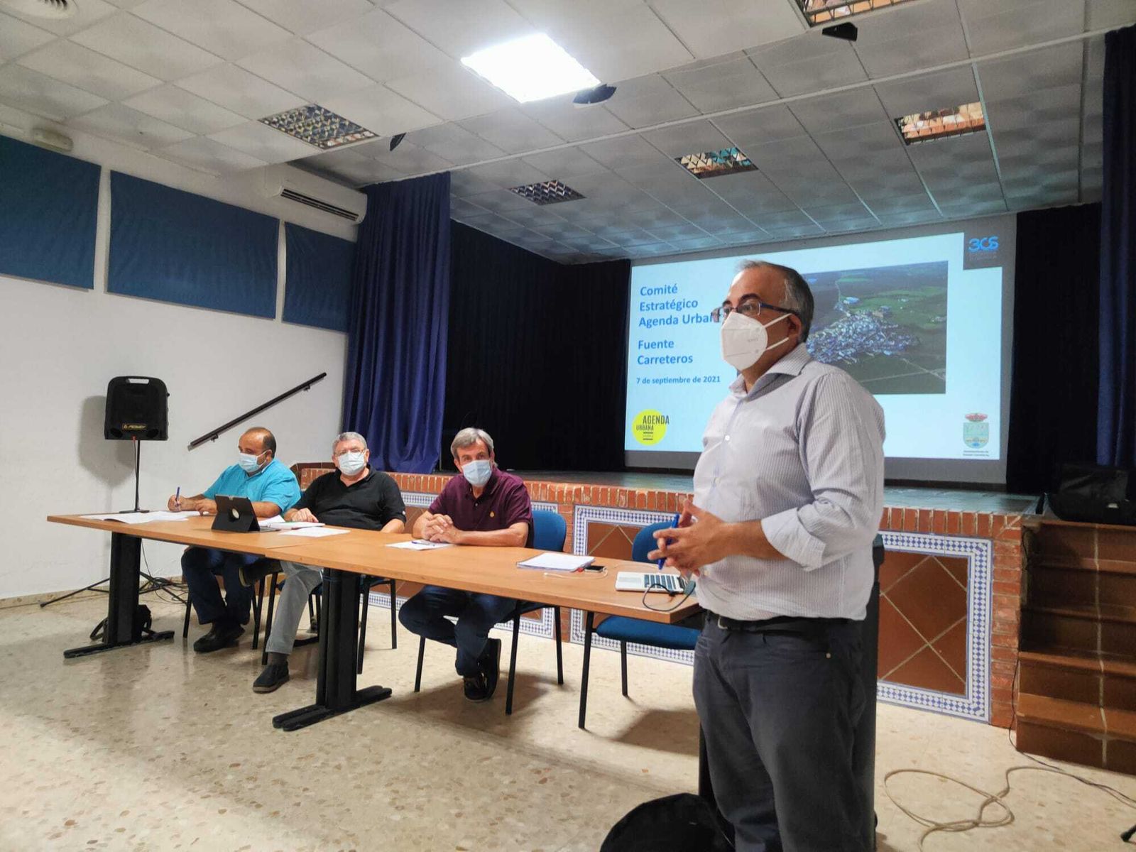 Reunión del comité estratégico para la Agenda Urbana de Fuente Carreteros.