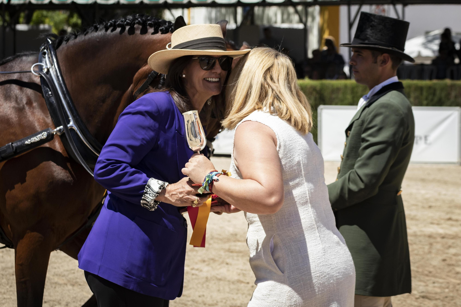 Puro espectáculo en el Concurso de Enganches de la Feria del Caballo de Jerez