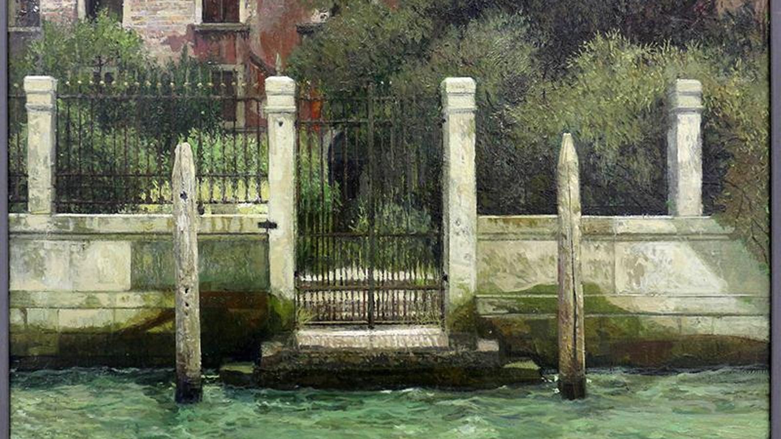 Una de las obras expuestas en 'El camino del agua'.