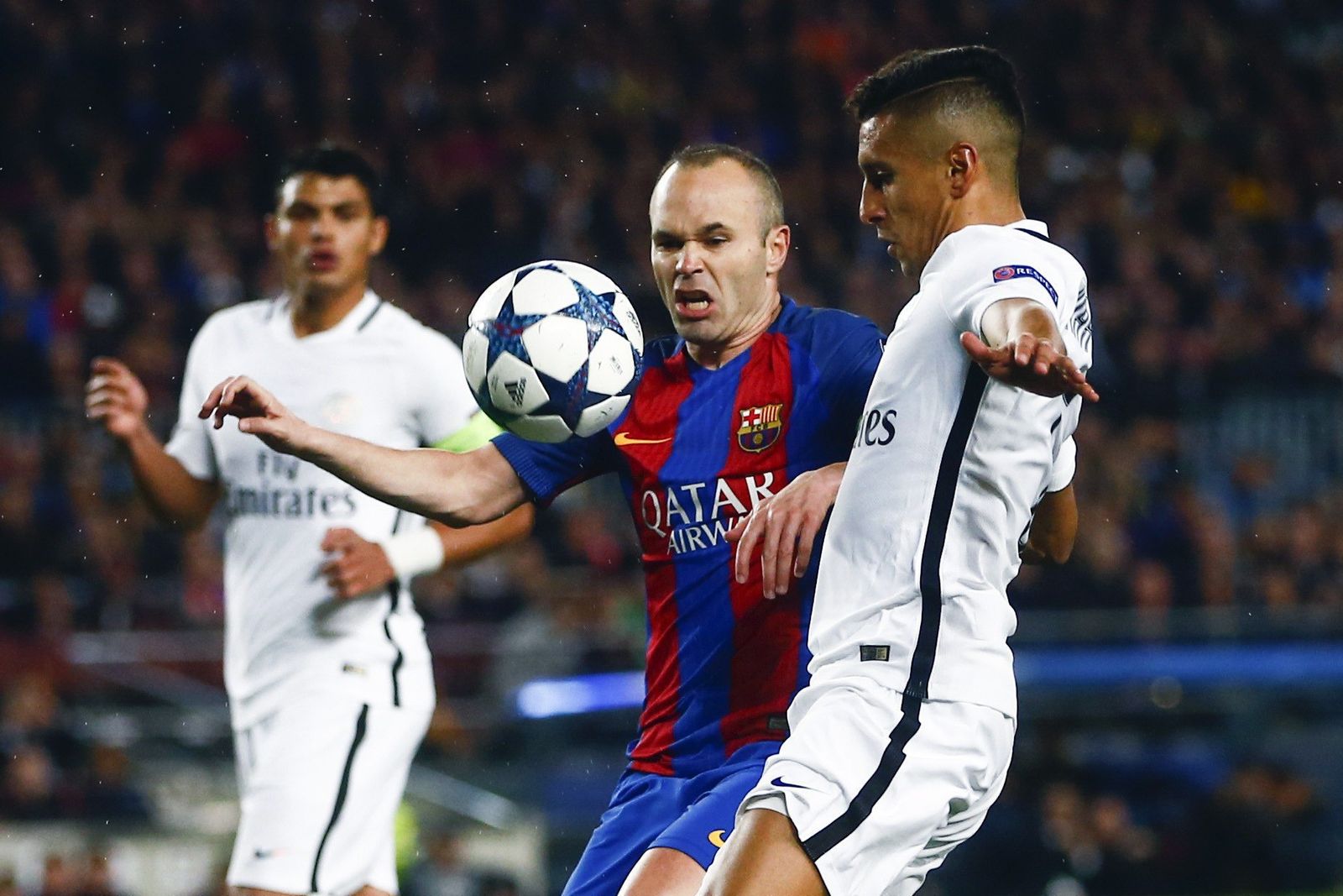 El Barcelona-PSG, en imágenes