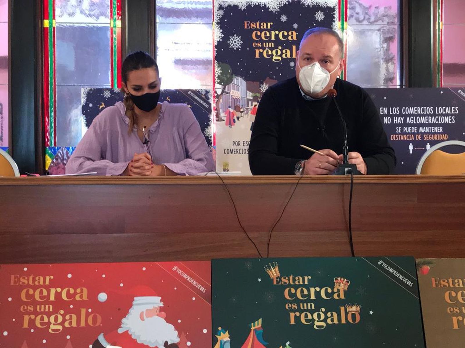 En Cuevas lo tienen claro: "Los negocios de nuestros vecinos, amigos y familiares nos necesitan"