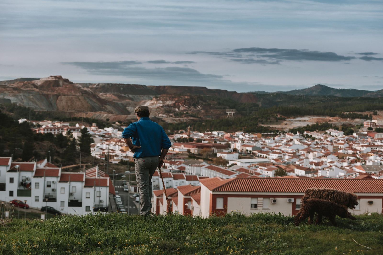 Panorámica del territorio Cuenca Minera de Riotinto