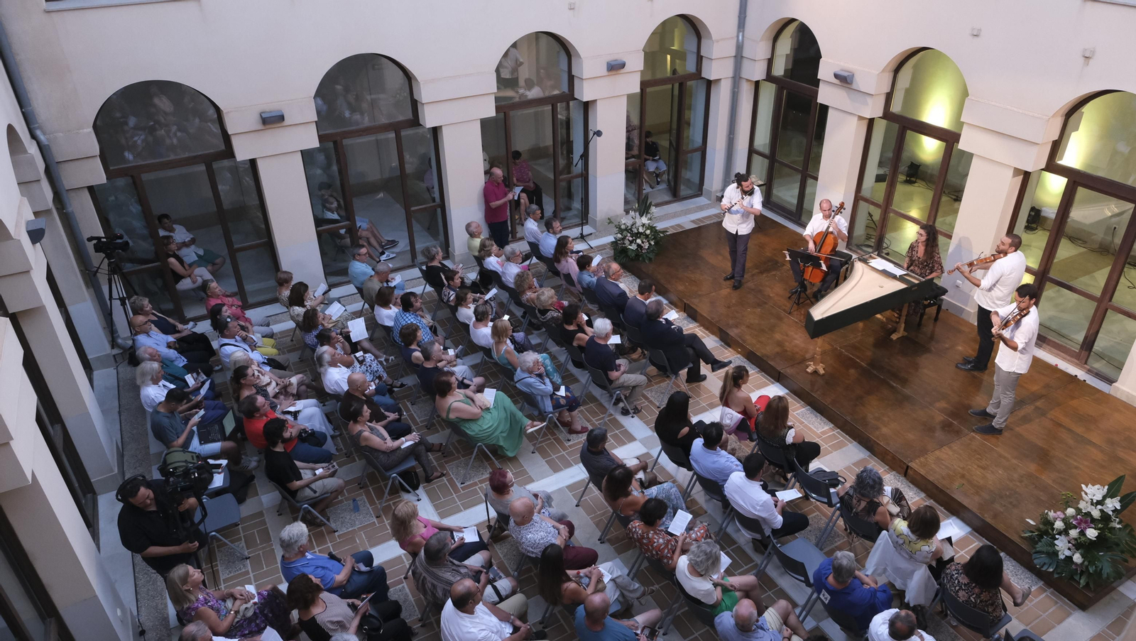 Imágenes del concierto del grupo Anacronía, en el Festival de Música Renacentista y Barroca de Vélez Blanco FESTIMUVB