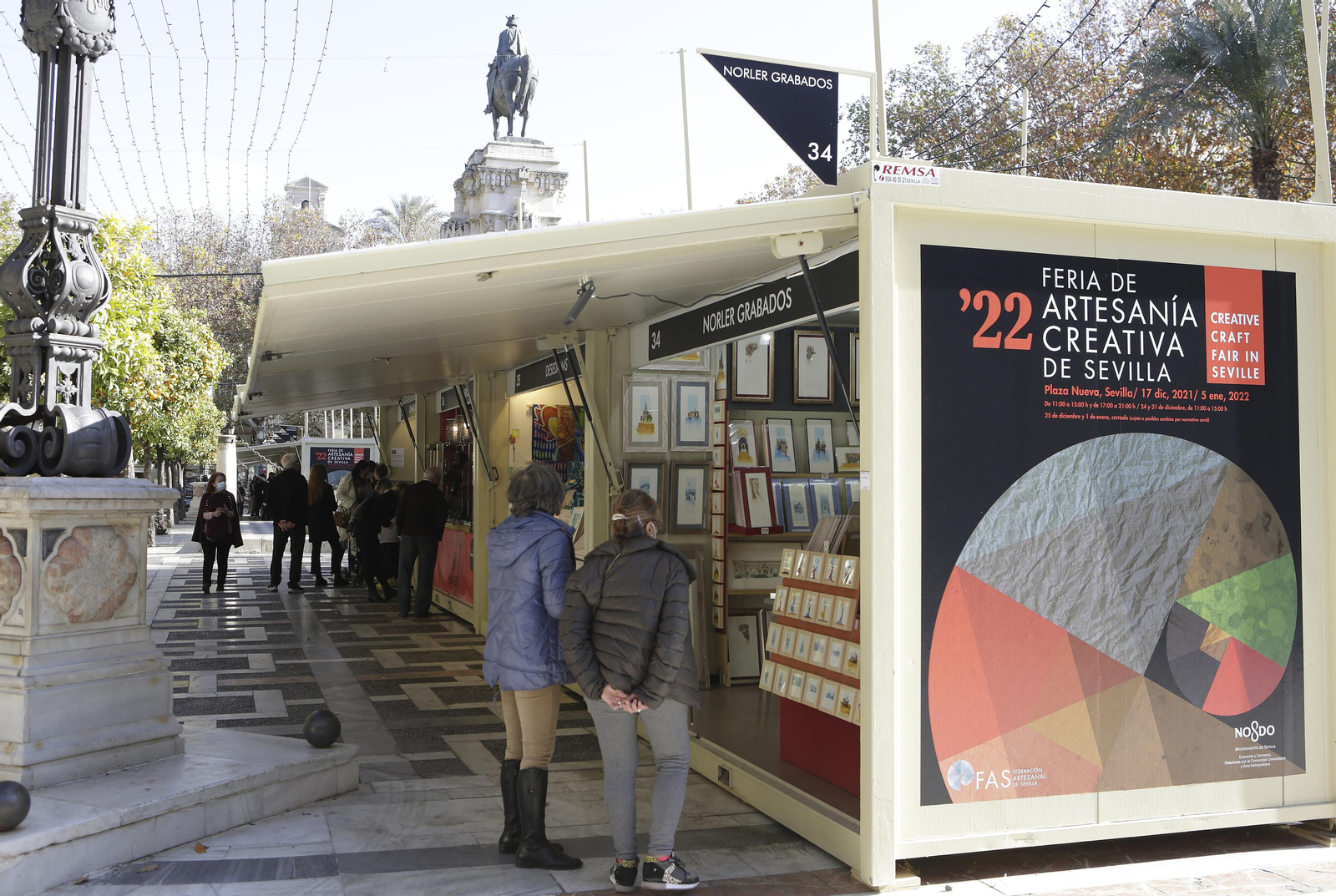Feria de Artesanía Creativa en Plaza Nueva
