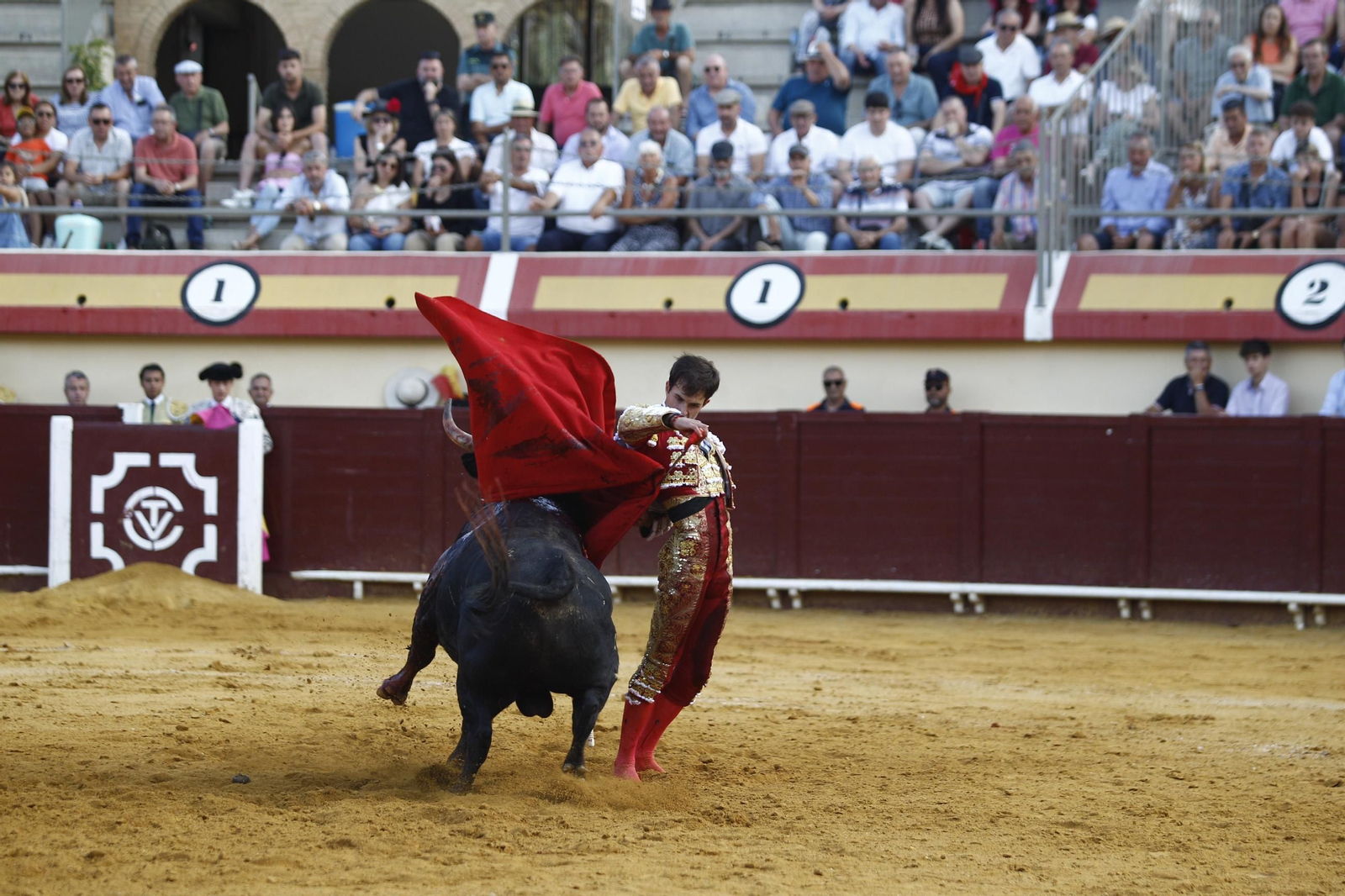Corrida de toros en Vera, en imágenes