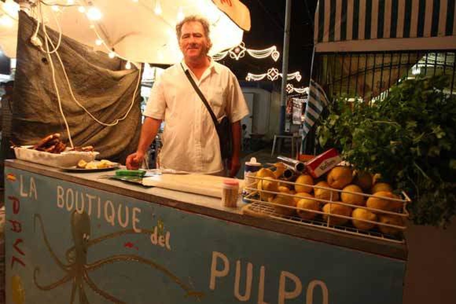 "Mucha gente viene por la confianza y calidad de nuestros pulpos"