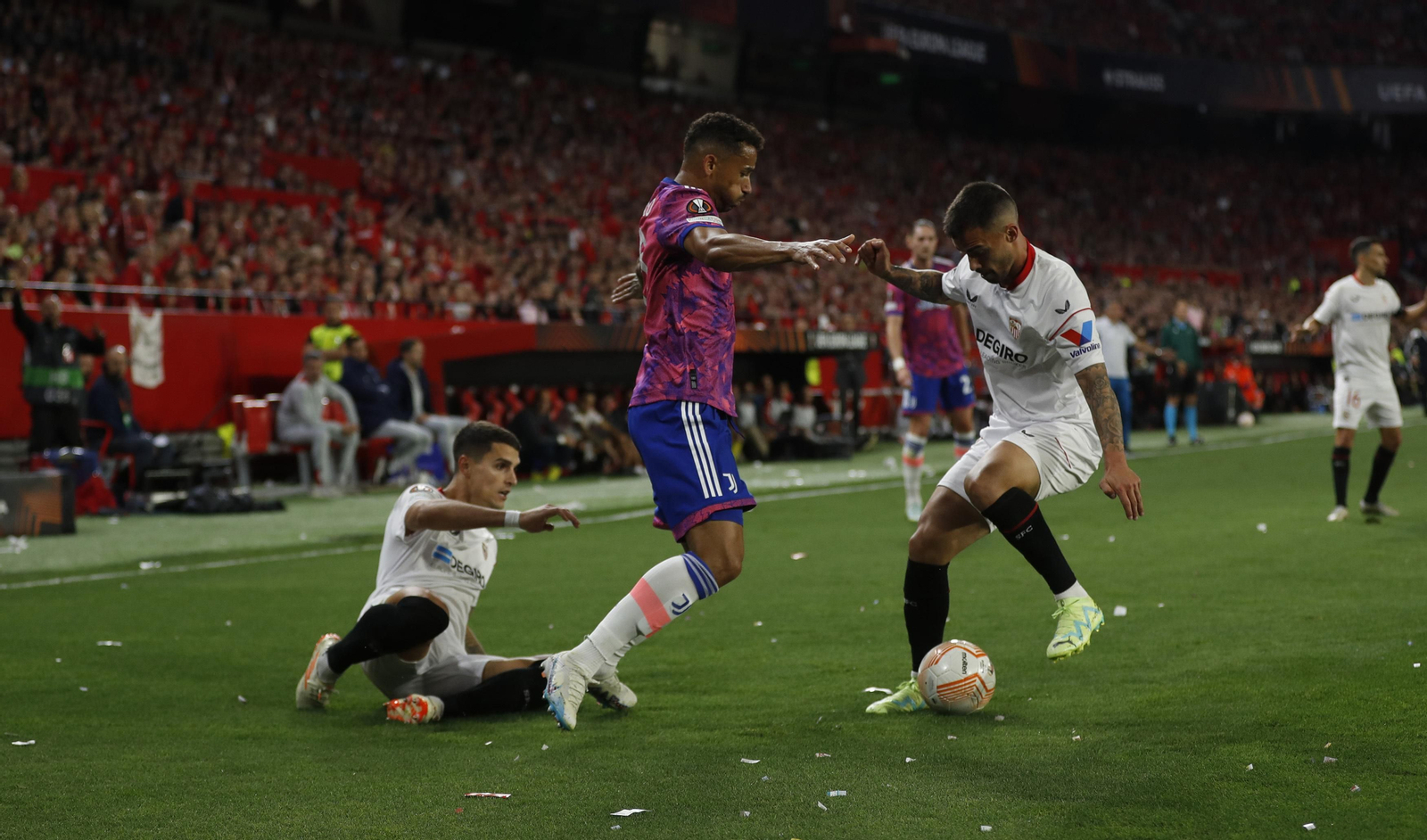 Las imágenes del Sevilla fc-Juventus