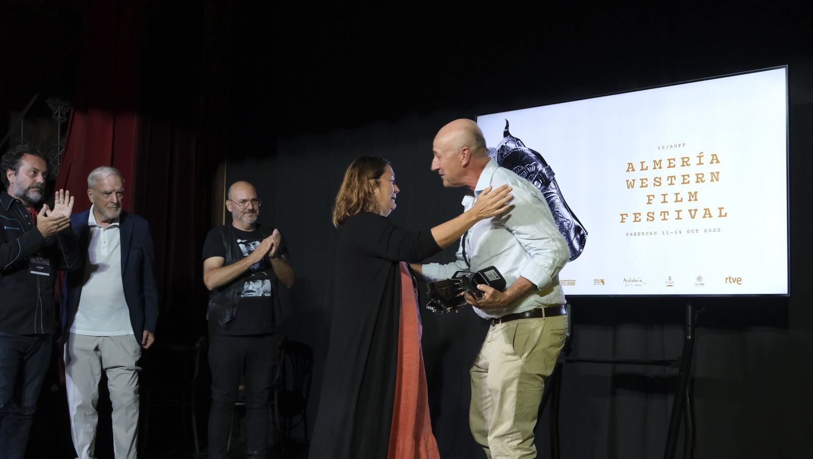 Imágenes de la inauguración del Almería Western Film Festival, en Tabernas