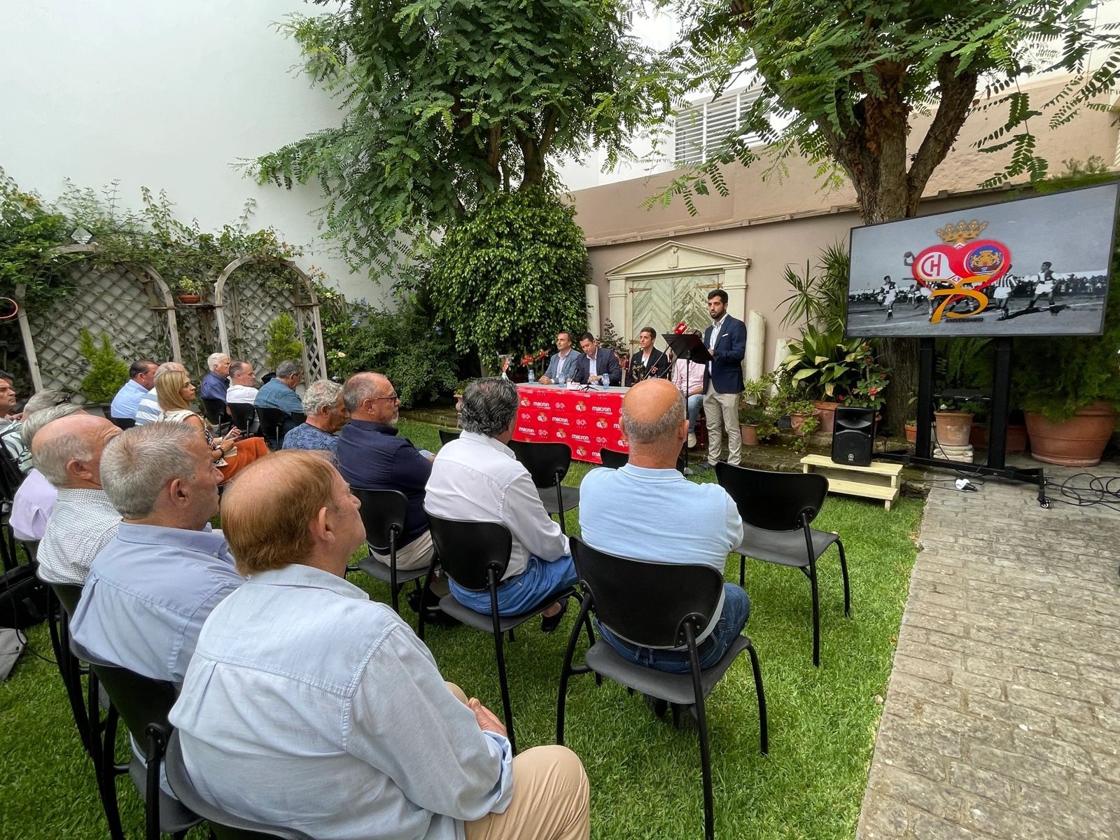 Presentación de los actos del 75 aniversario.