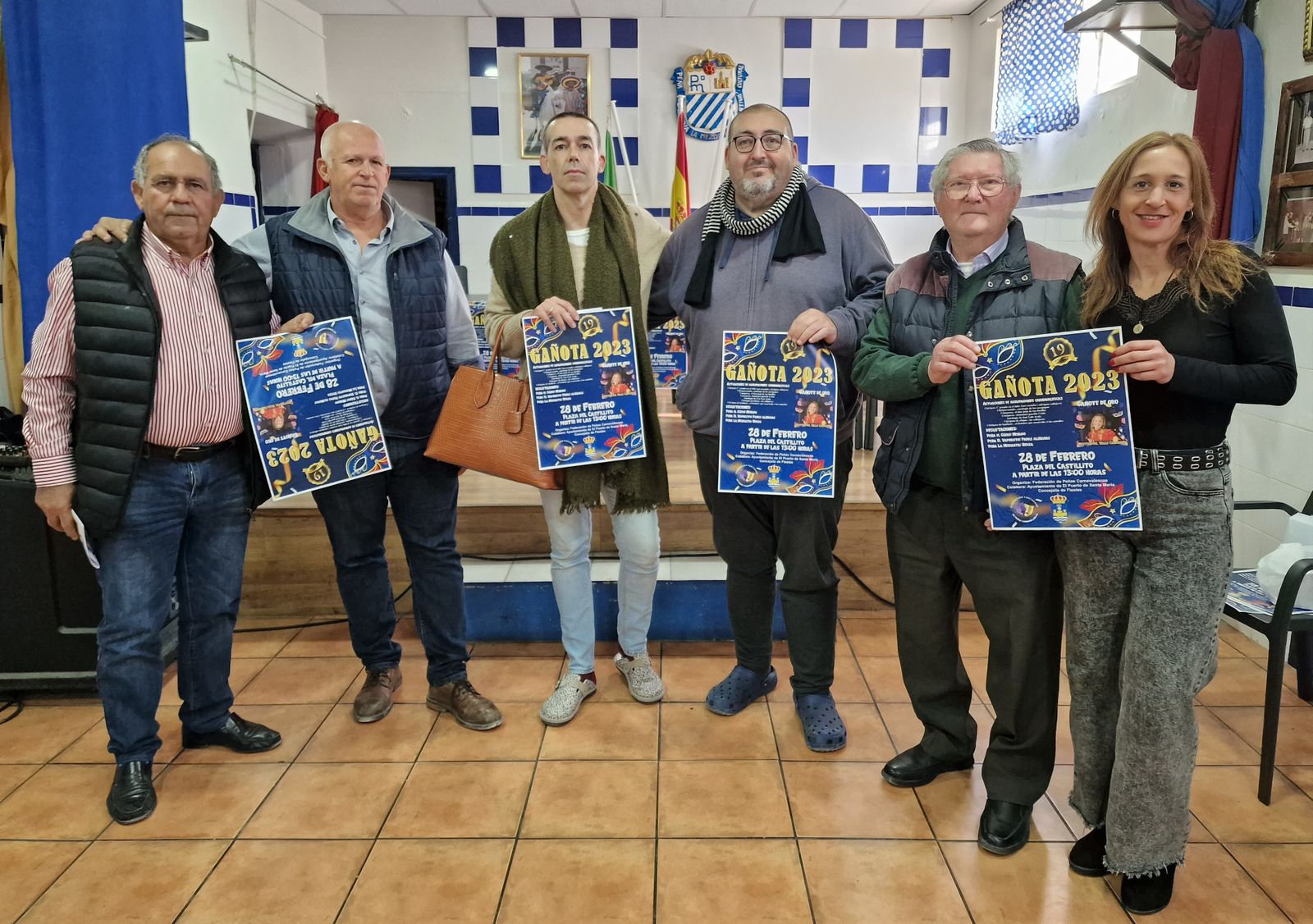 Una imagen de la presentación del cartel de la XIX Gañotá.