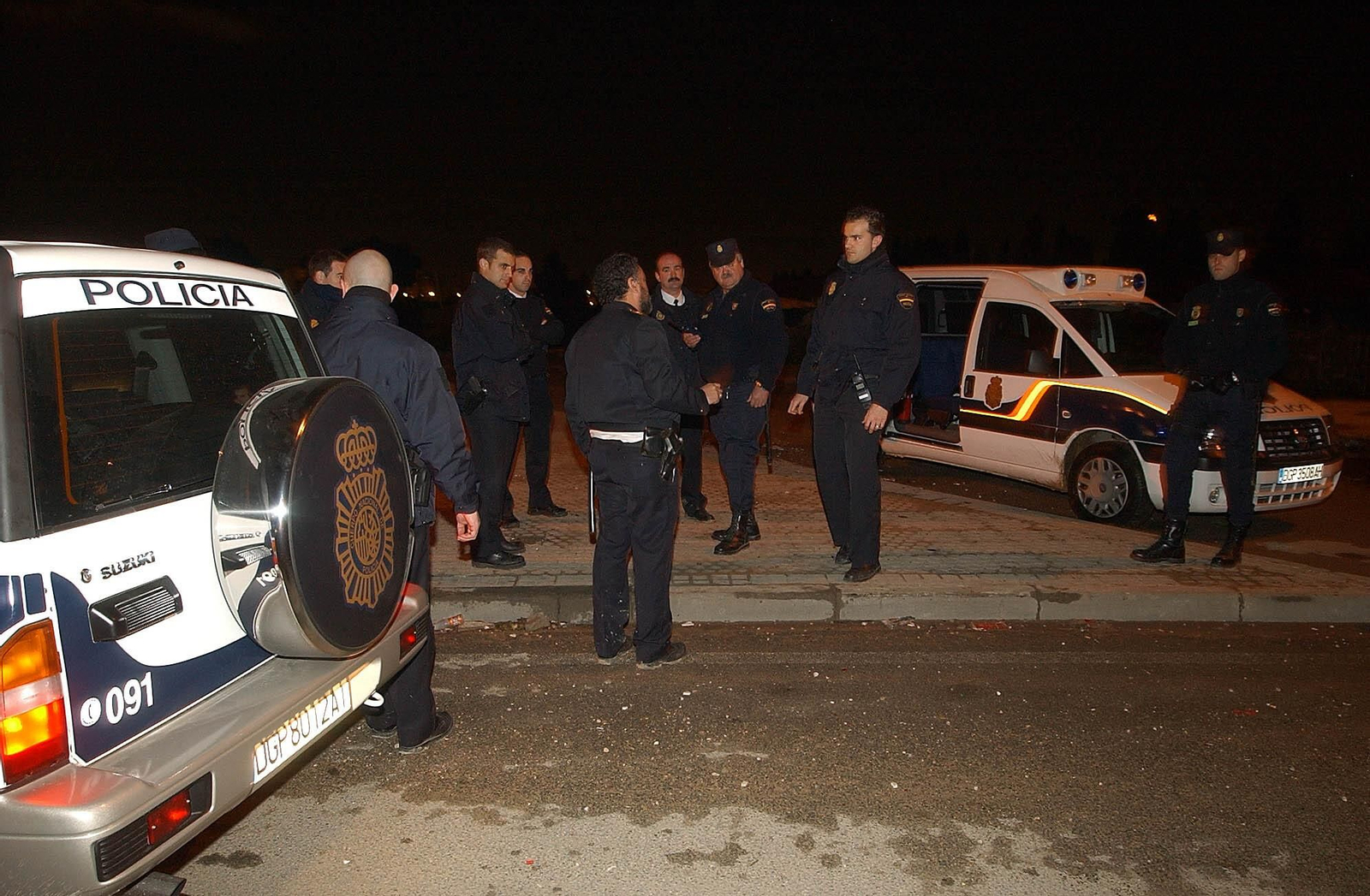 Una operación policial en El Vacie