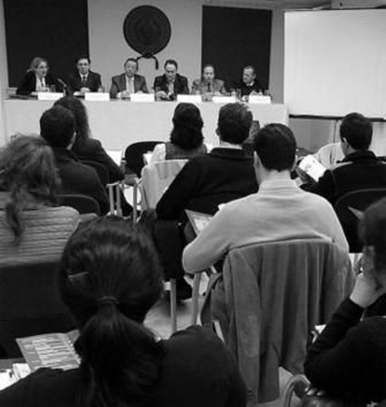 Un momento de la inauguración, ayer, en el colegio de Abogados.