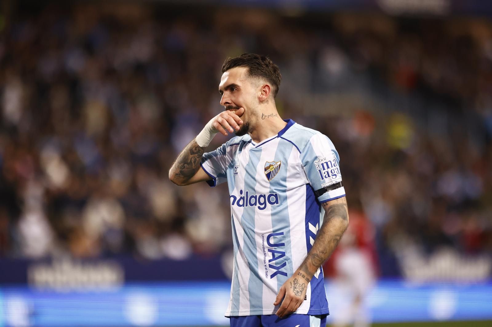 El Málaga CF-Albacete, en fotos