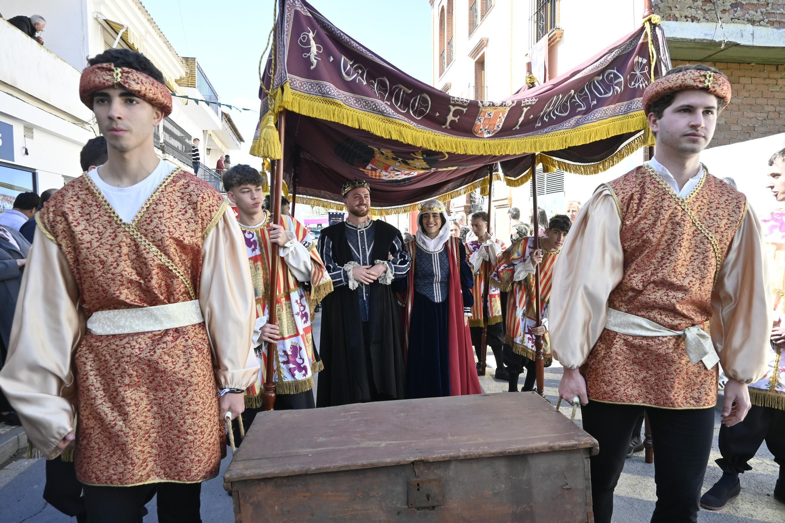 Las mejores imágenes de la Feria Medieval del Descubrimiento en Palos de la Frontera 2025