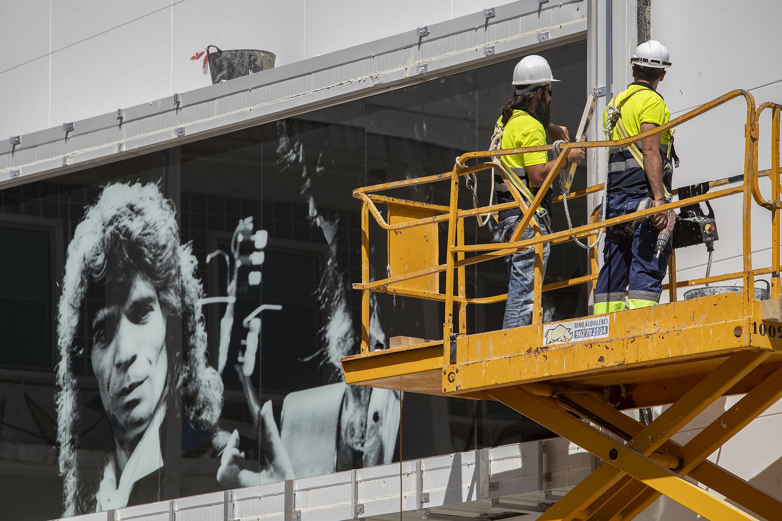 Obras en el Museo Camarón, en una imagen de archivo.