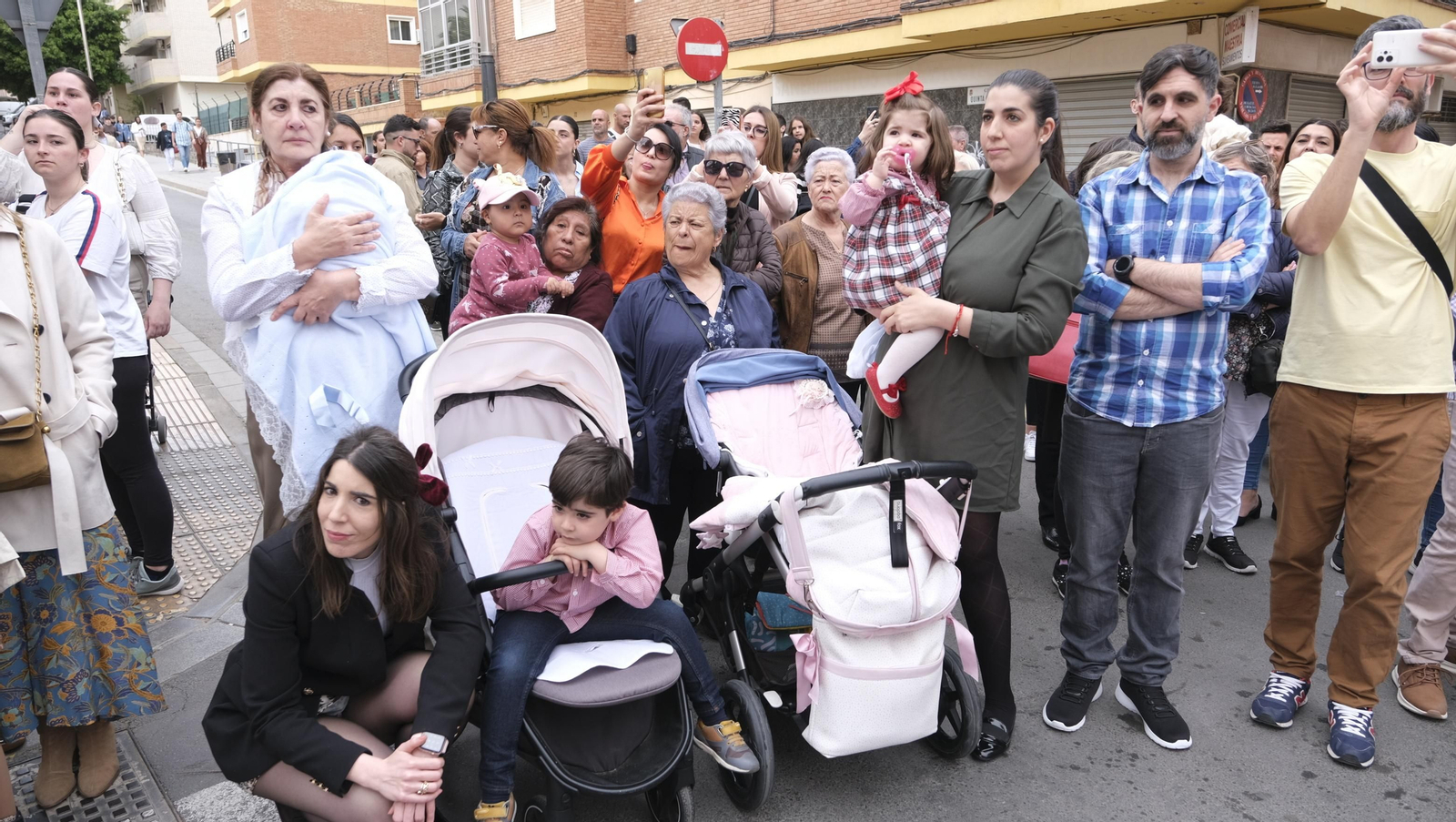 La procesión de Los Ángeles en Almería, en imágenes