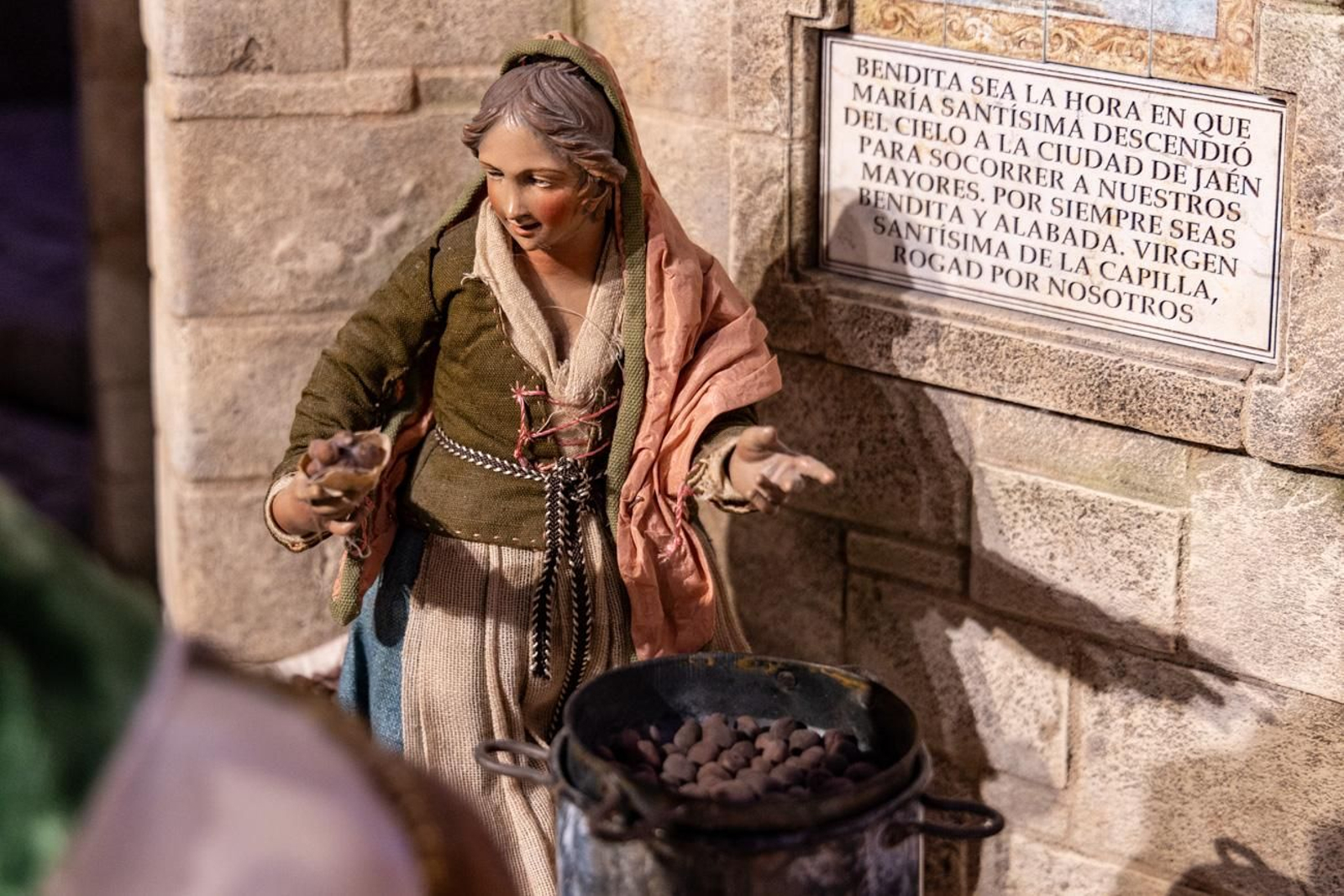 Así disfrutan en estas fechas cercanas a la Navidad los jienneses de la Ruta Belenística