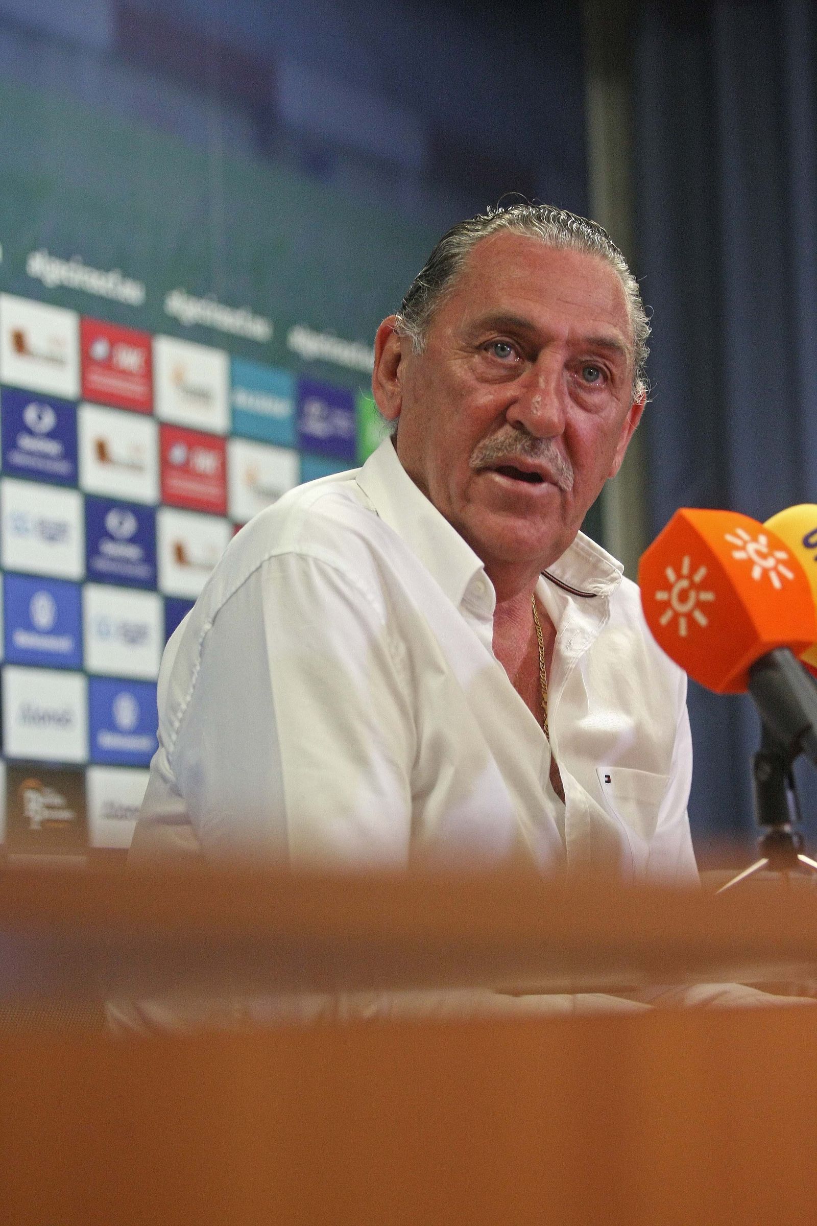 Rafael Mellado, durante su rueda de prensa del jueves.