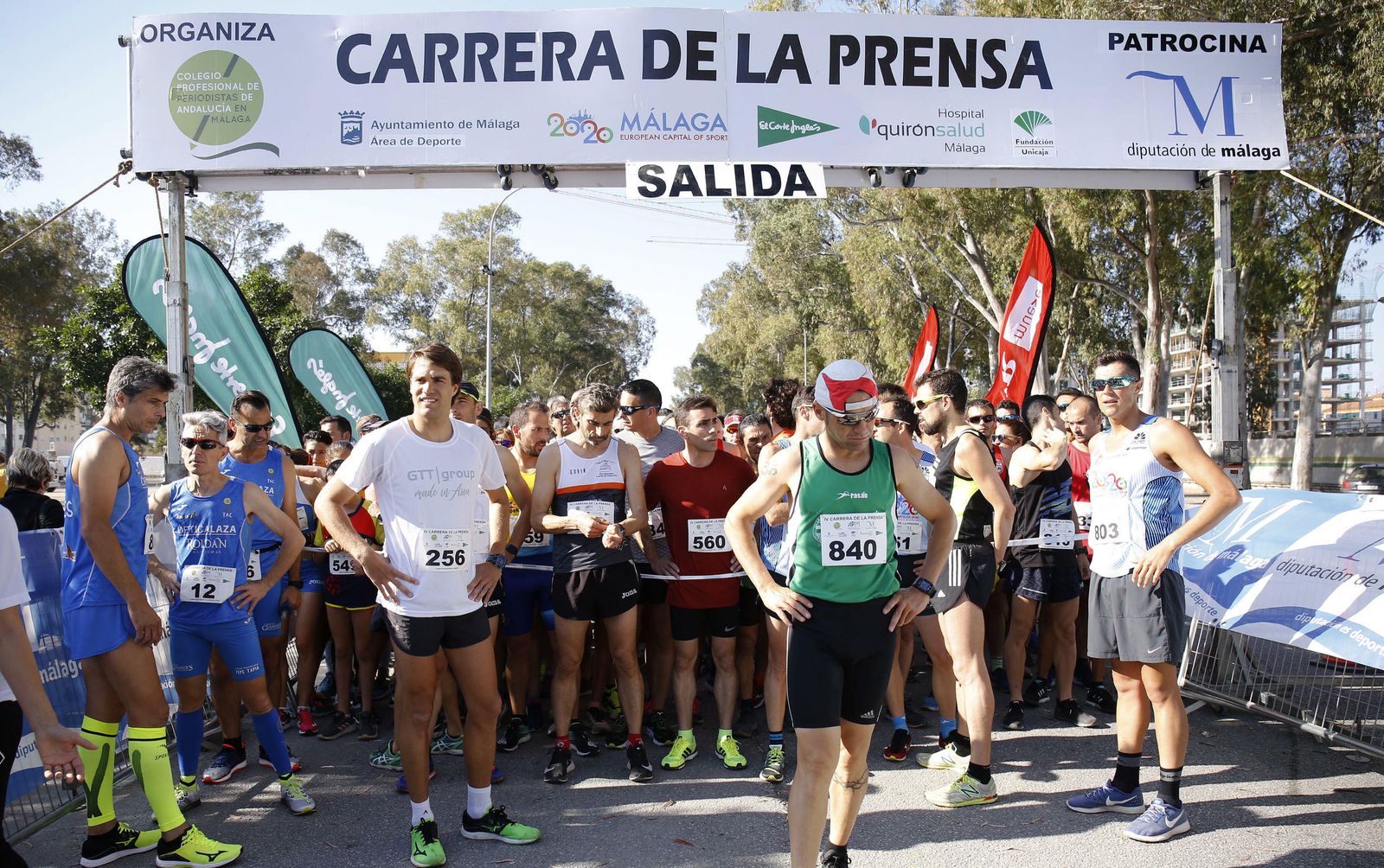 Las mejores fotografías de la Carrera de la Prensa de Málaga de 2019